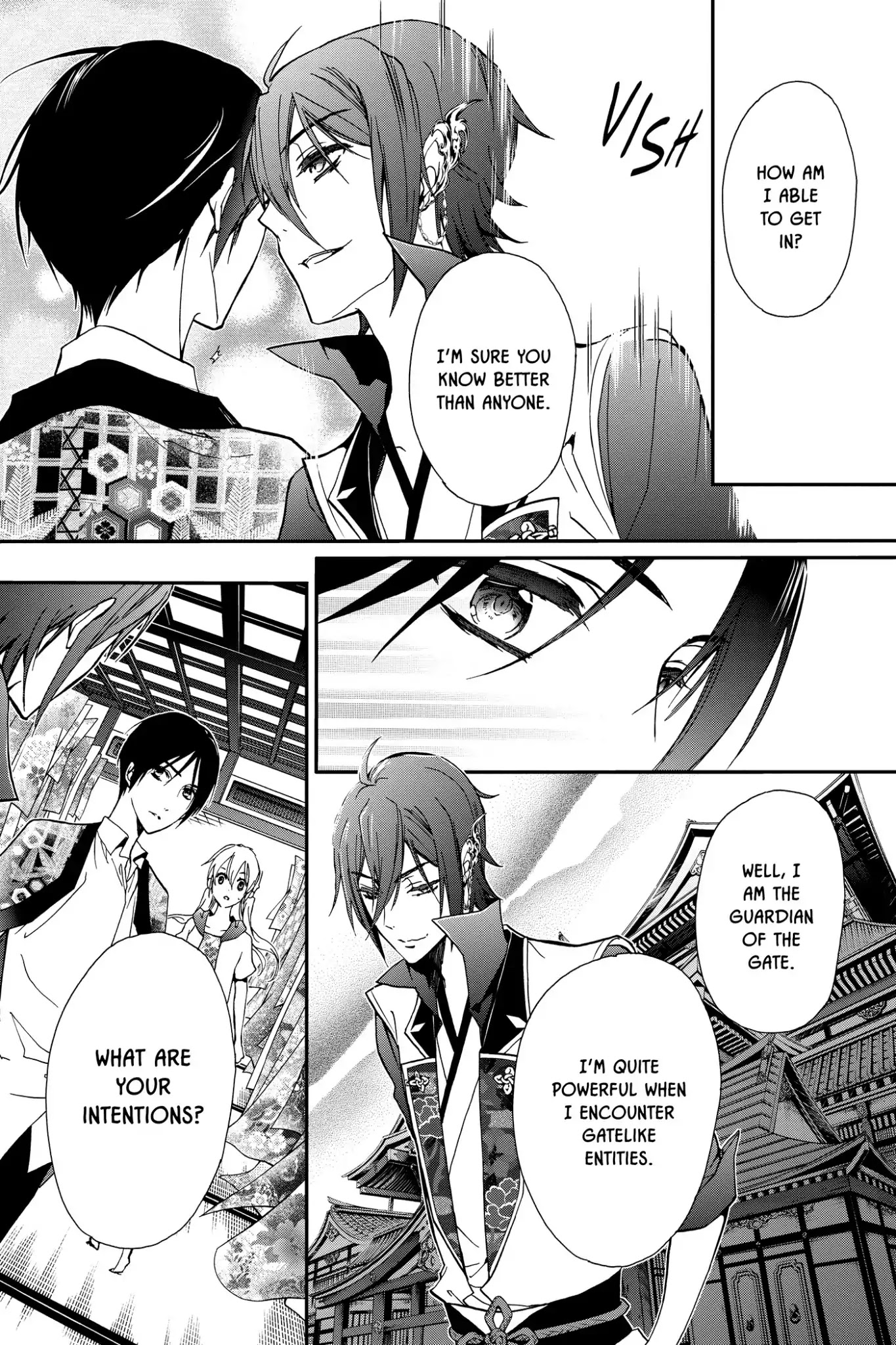 Momochi-san Chi no Ayakashi Ouji Chapter 37 page 3 - Chapter 37: Color Tag