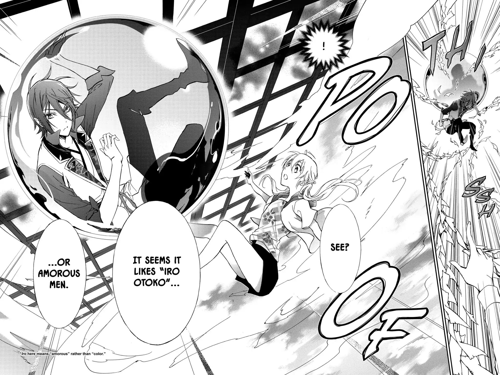 Momochi-san Chi no Ayakashi Ouji Chapter 37 page 31 - Chapter 37: Color Tag