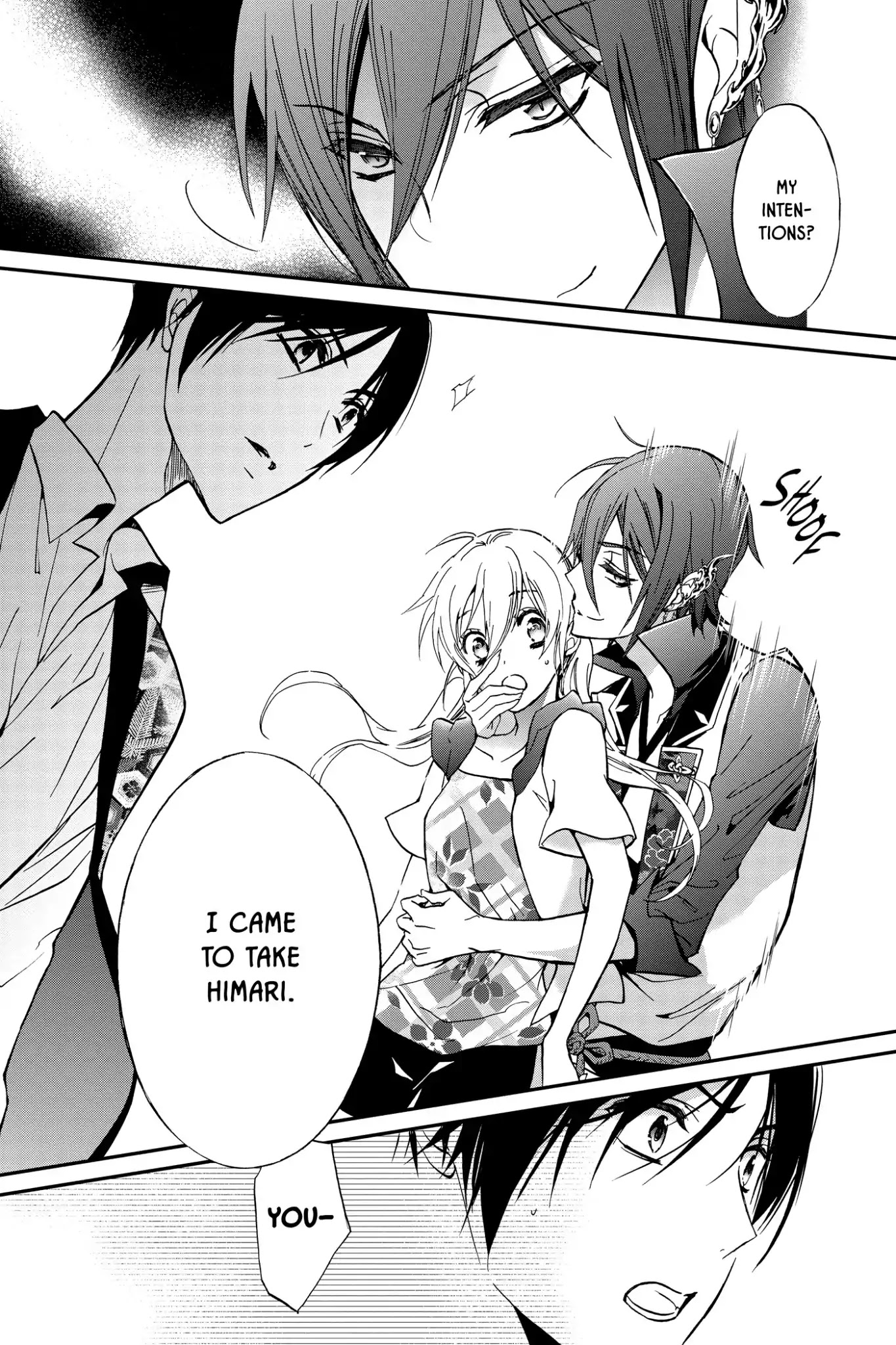Momochi-san Chi no Ayakashi Ouji Chapter 37 page 4 - Chapter 37: Color Tag