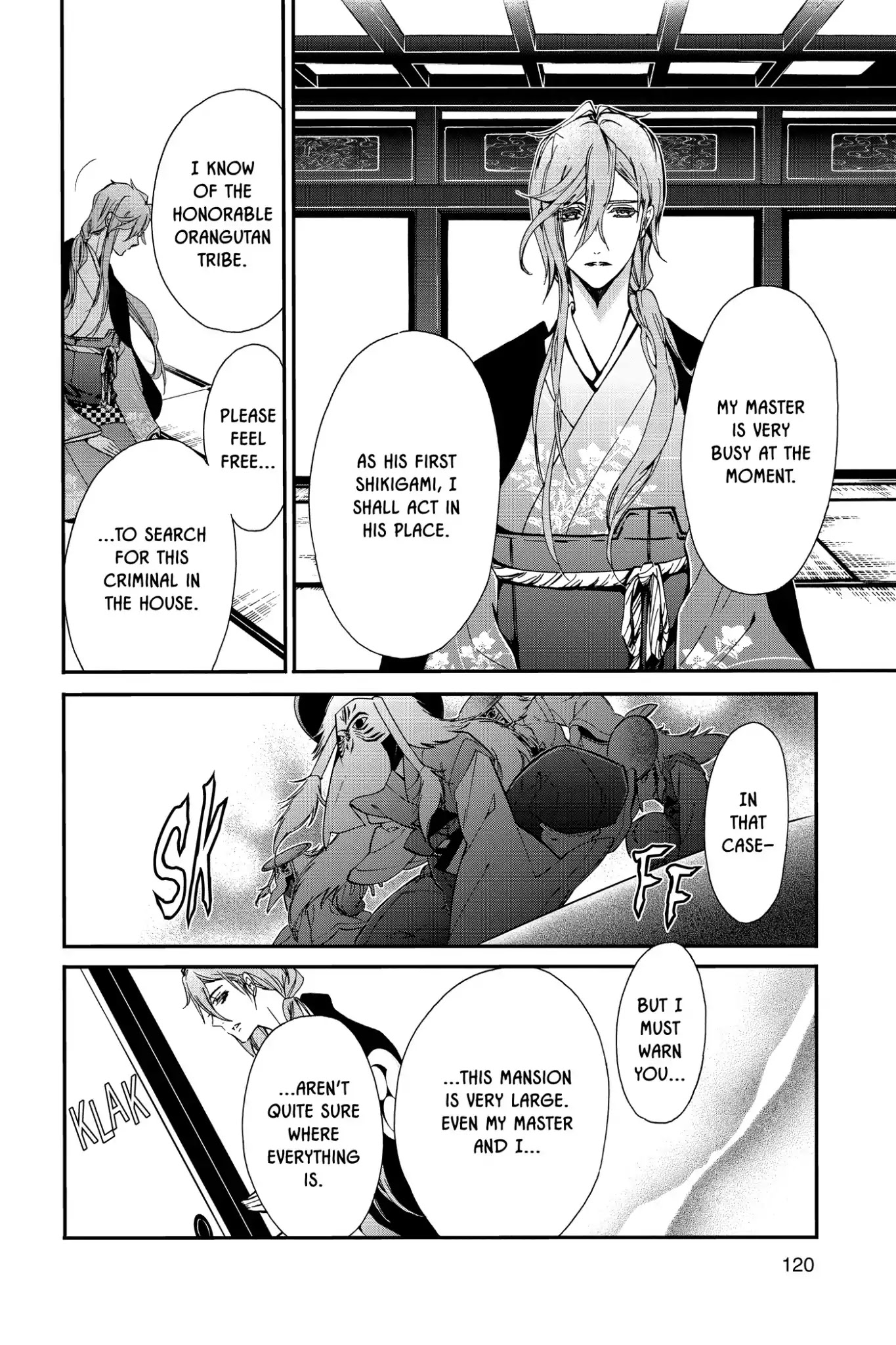 Momochi-san Chi no Ayakashi Ouji Chapter 38.5 page 2 - Vol.10 Bonus Story: To Capture an Orangutan: A Comedic Tale