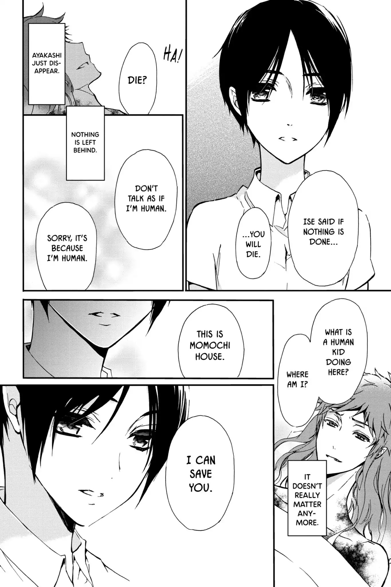 Momochi-san Chi no Ayakashi Ouji Chapter 38.5 page 20 - Vol.10 Bonus Story: To Capture an Orangutan: A Comedic Tale