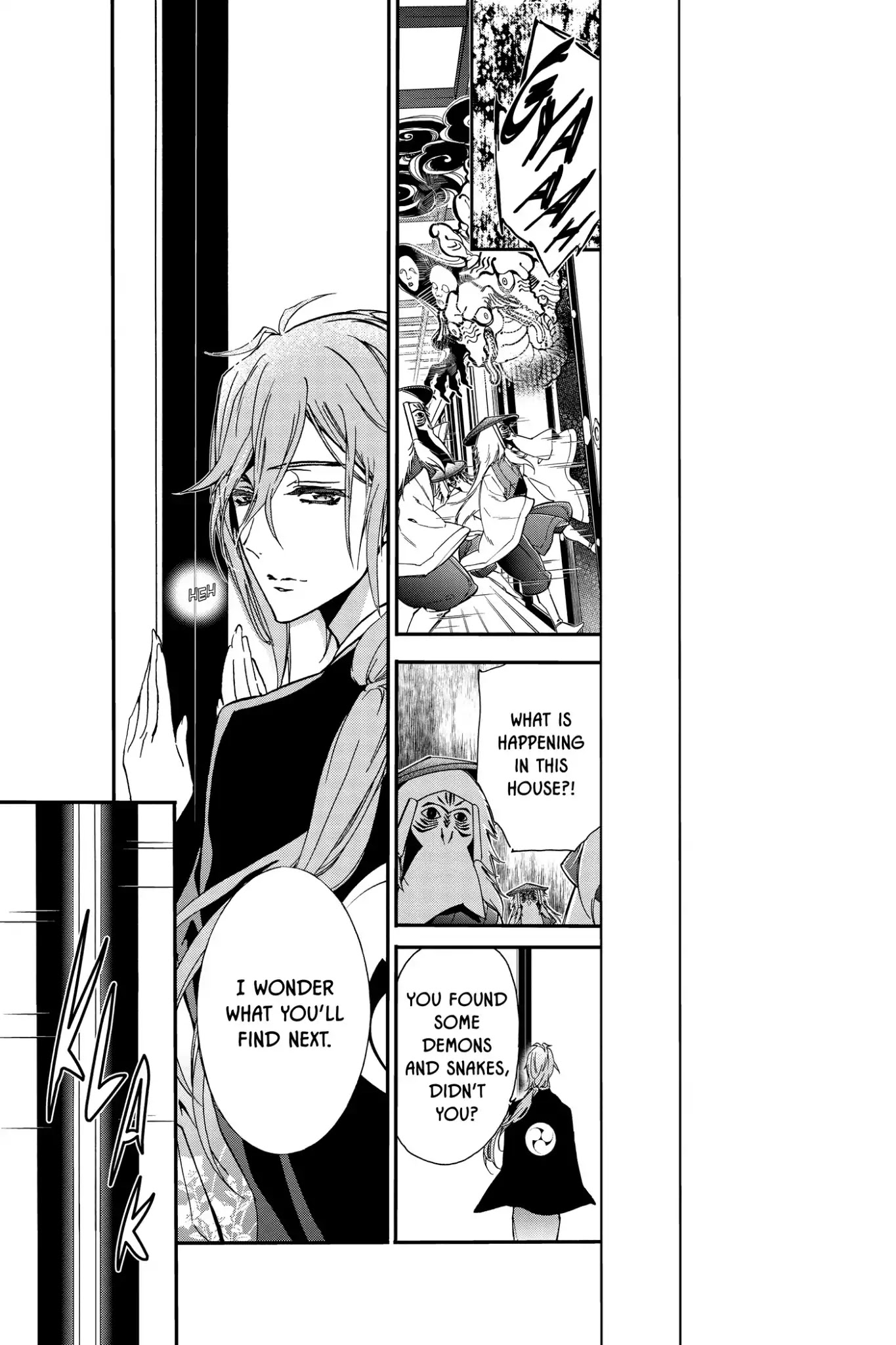 Momochi-san Chi no Ayakashi Ouji Chapter 38.5 page 27 - Vol.10 Bonus Story: To Capture an Orangutan: A Comedic Tale