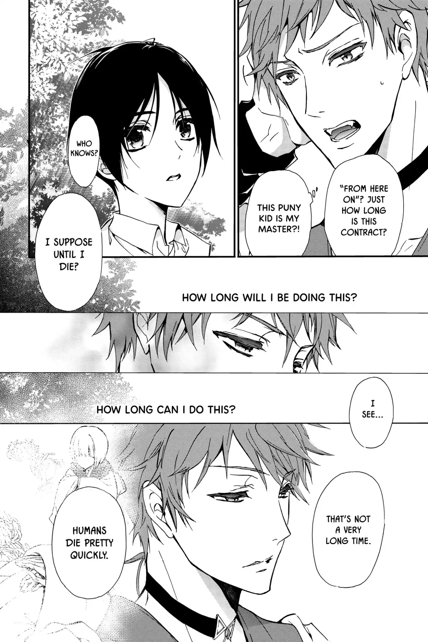 Momochi-san Chi no Ayakashi Ouji Chapter 38.5 page 33 - Vol.10 Bonus Story: To Capture an Orangutan: A Comedic Tale