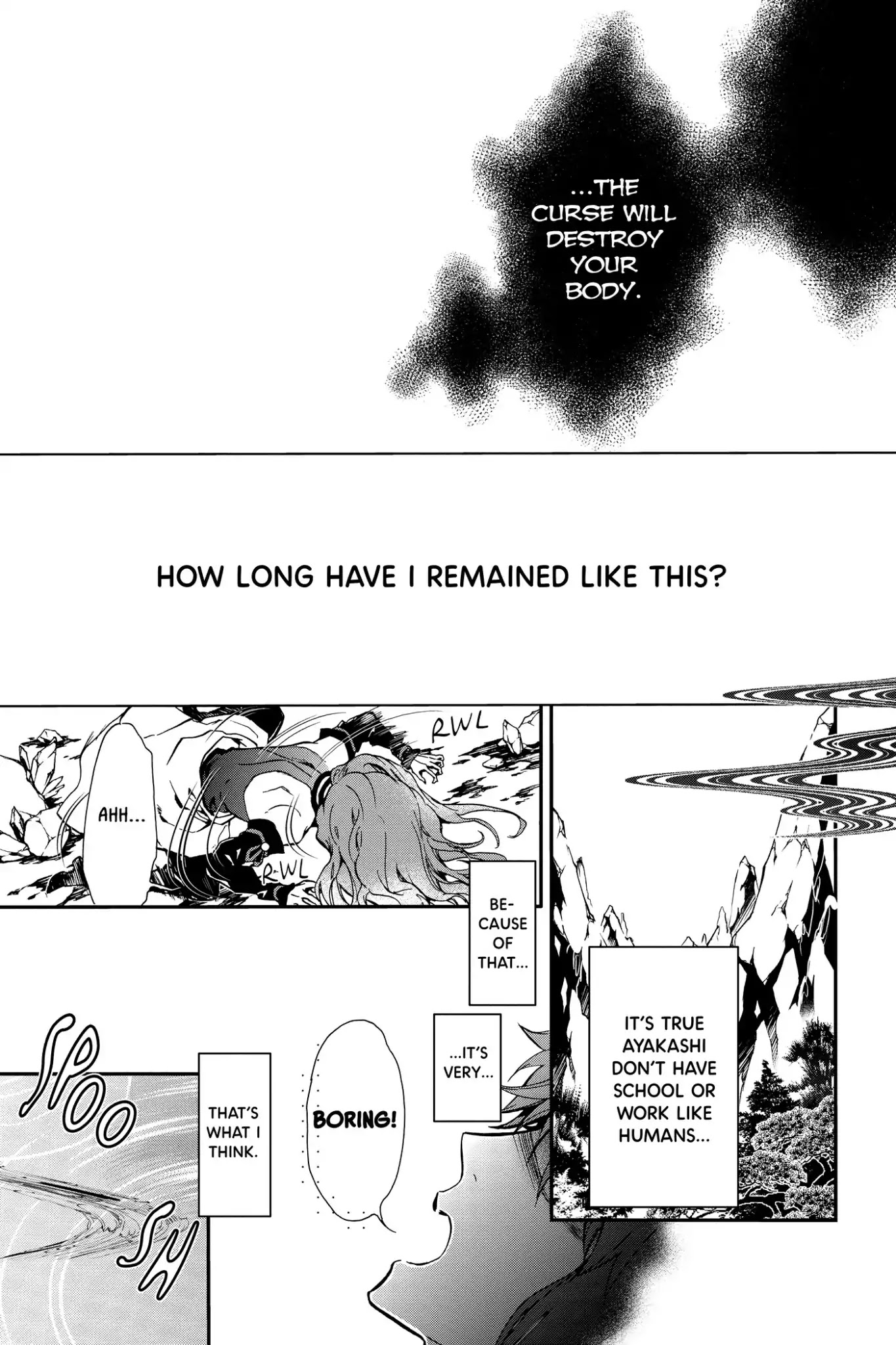 Momochi-san Chi no Ayakashi Ouji Chapter 38.5 page 5 - Vol.10 Bonus Story: To Capture an Orangutan: A Comedic Tale