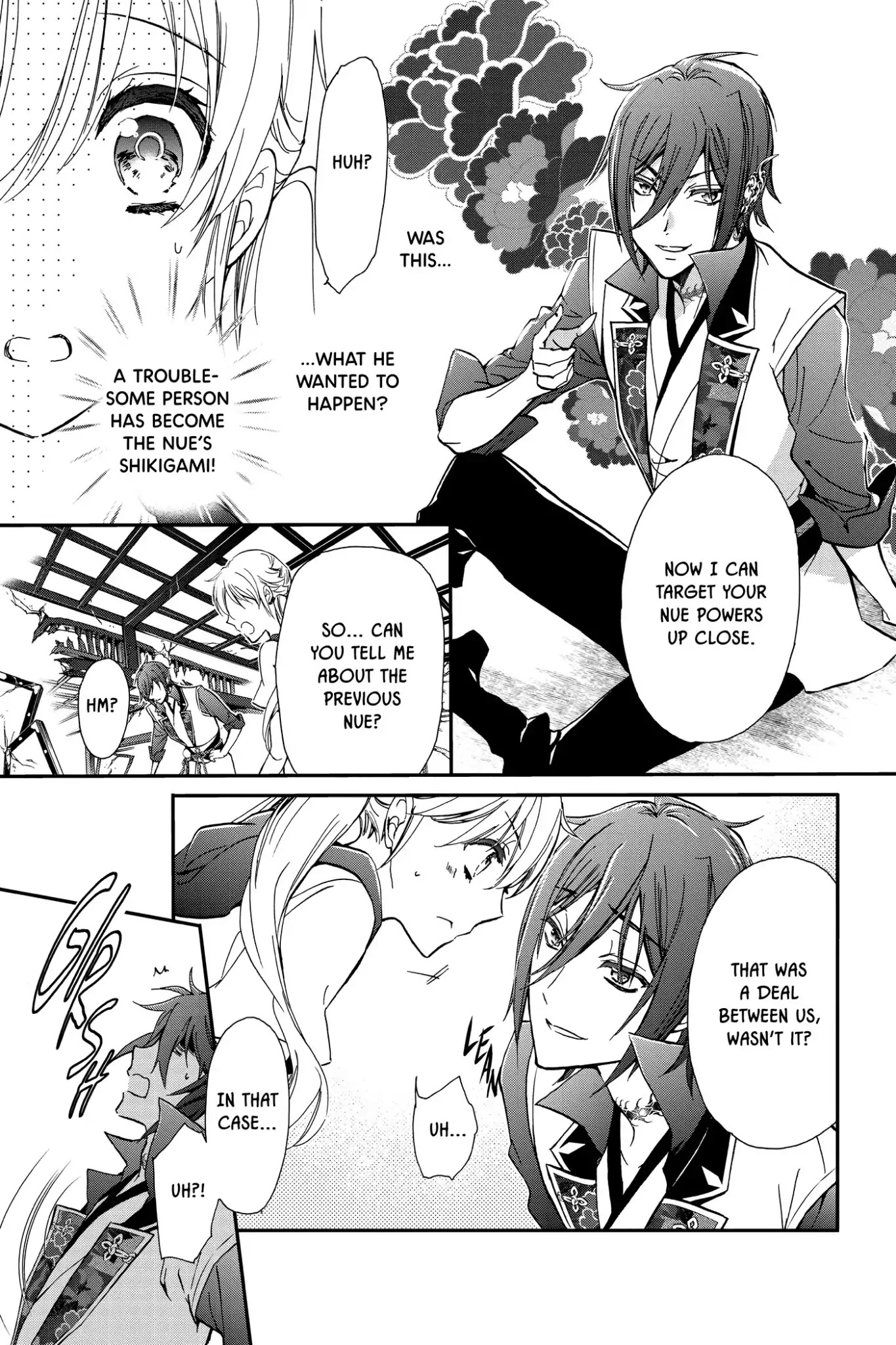 Momochi-san Chi no Ayakashi Ouji Chapter 38 page 19 - Chapter 38: There Are Limits to Being a Freeloader!