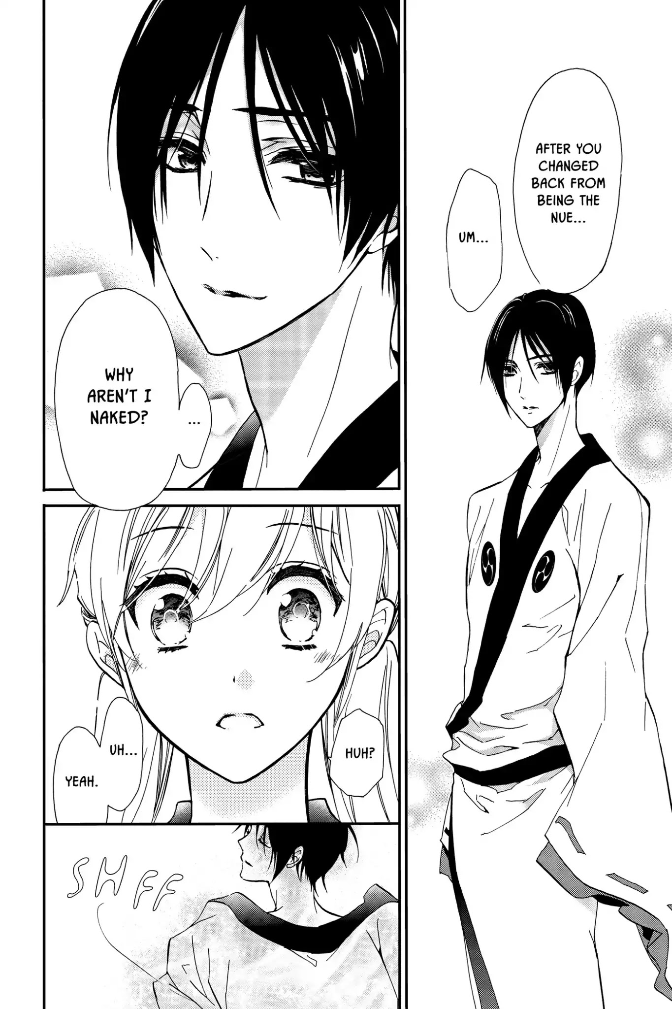 Momochi-san Chi no Ayakashi Ouji Chapter 38 page 22 - Chapter 38: There Are Limits to Being a Freeloader!