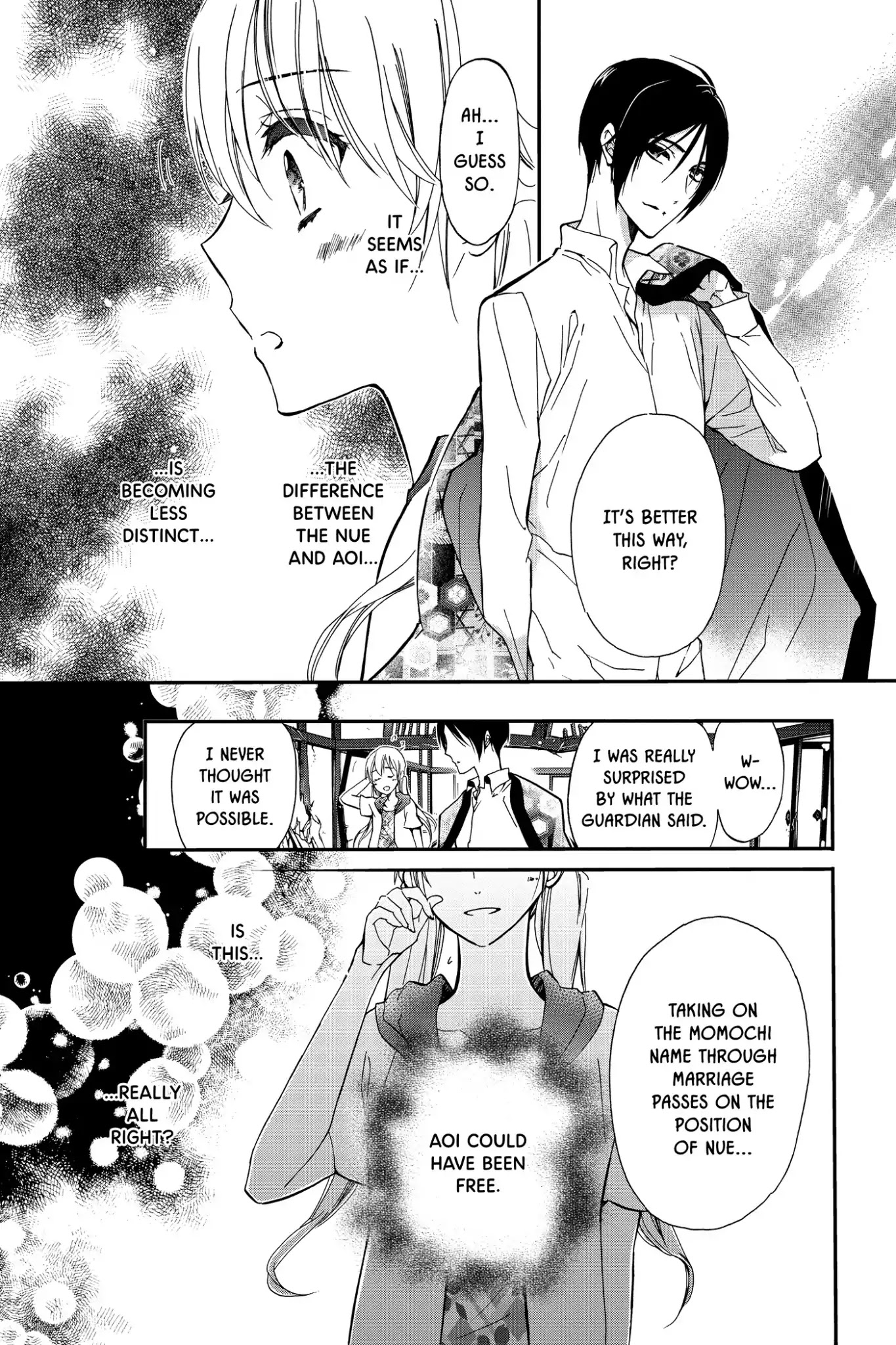 Momochi-san Chi no Ayakashi Ouji Chapter 38 page 23 - Chapter 38: There Are Limits to Being a Freeloader!