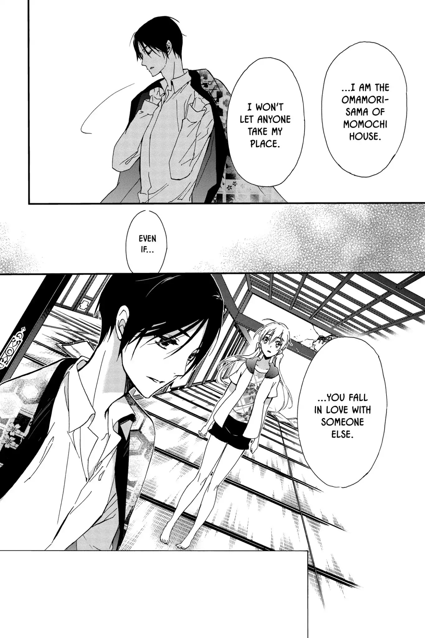 Momochi-san Chi no Ayakashi Ouji Chapter 38 page 28 - Chapter 38: There Are Limits to Being a Freeloader!
