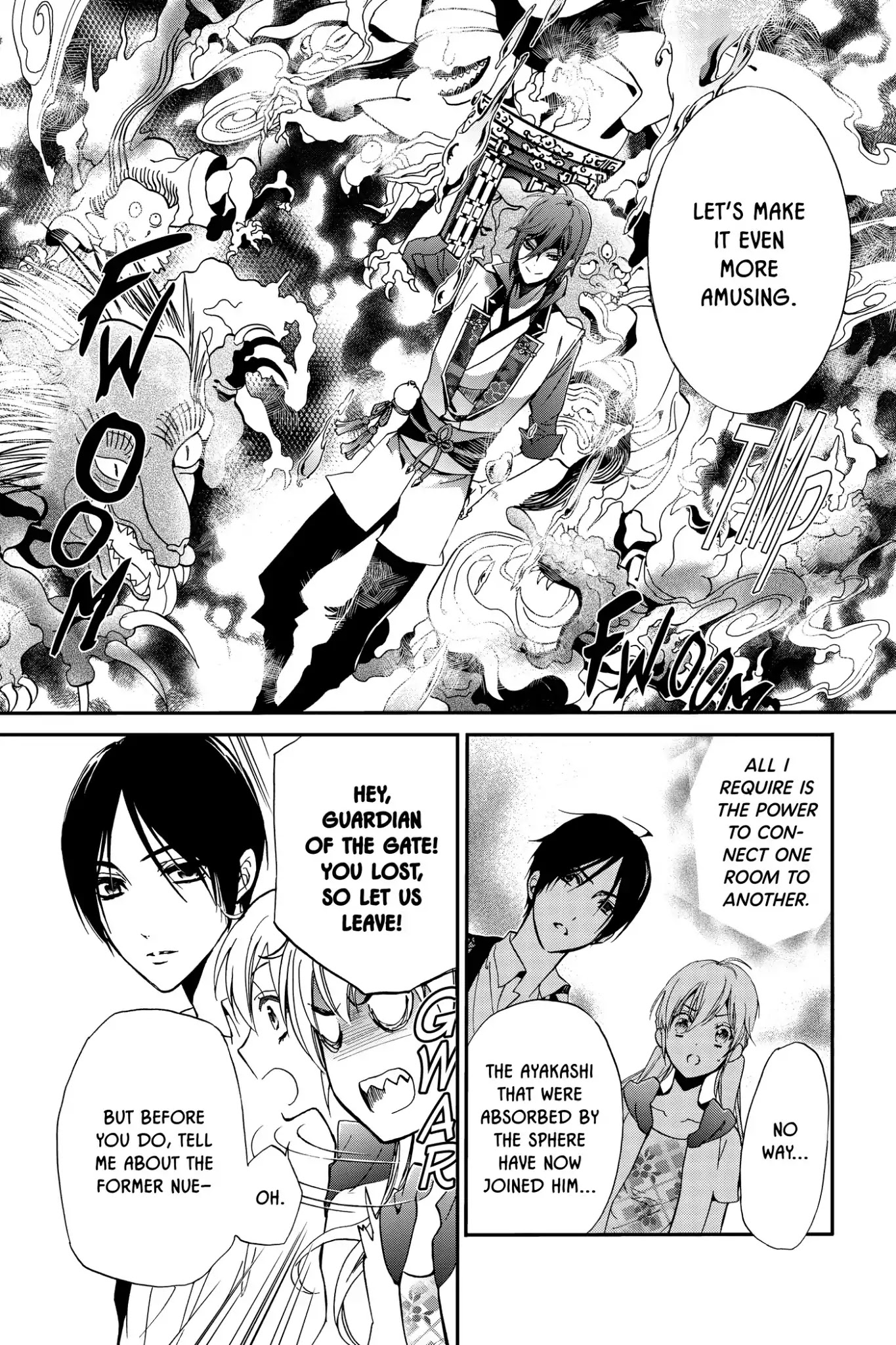 Momochi-san Chi no Ayakashi Ouji Chapter 38 page 3 - Chapter 38: There Are Limits to Being a Freeloader!