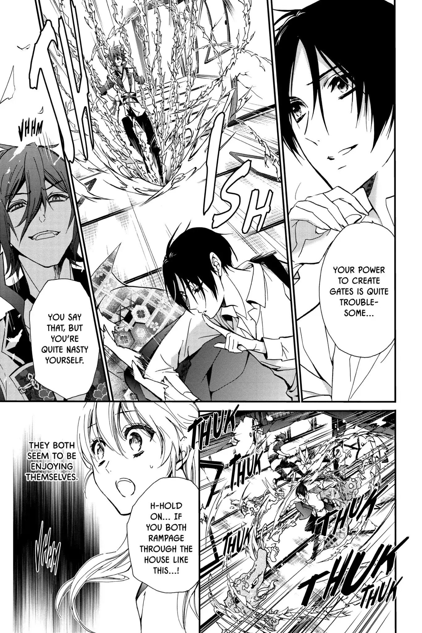 Momochi-san Chi no Ayakashi Ouji Chapter 38 page 5 - Chapter 38: There Are Limits to Being a Freeloader!