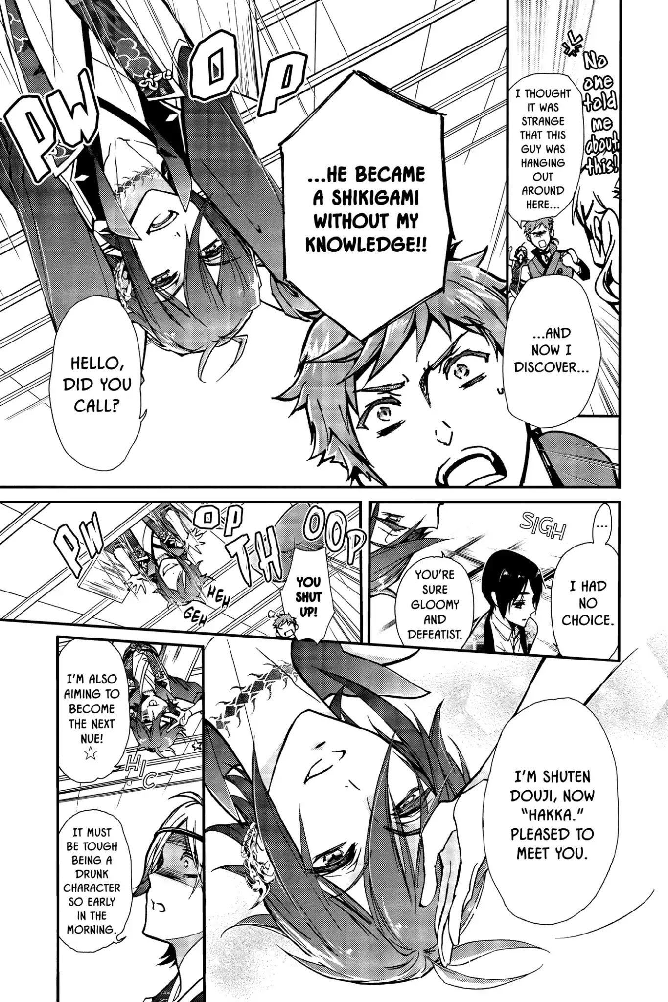 Momochi-san Chi no Ayakashi Ouji Chapter 39 page 12 - Chapter 39