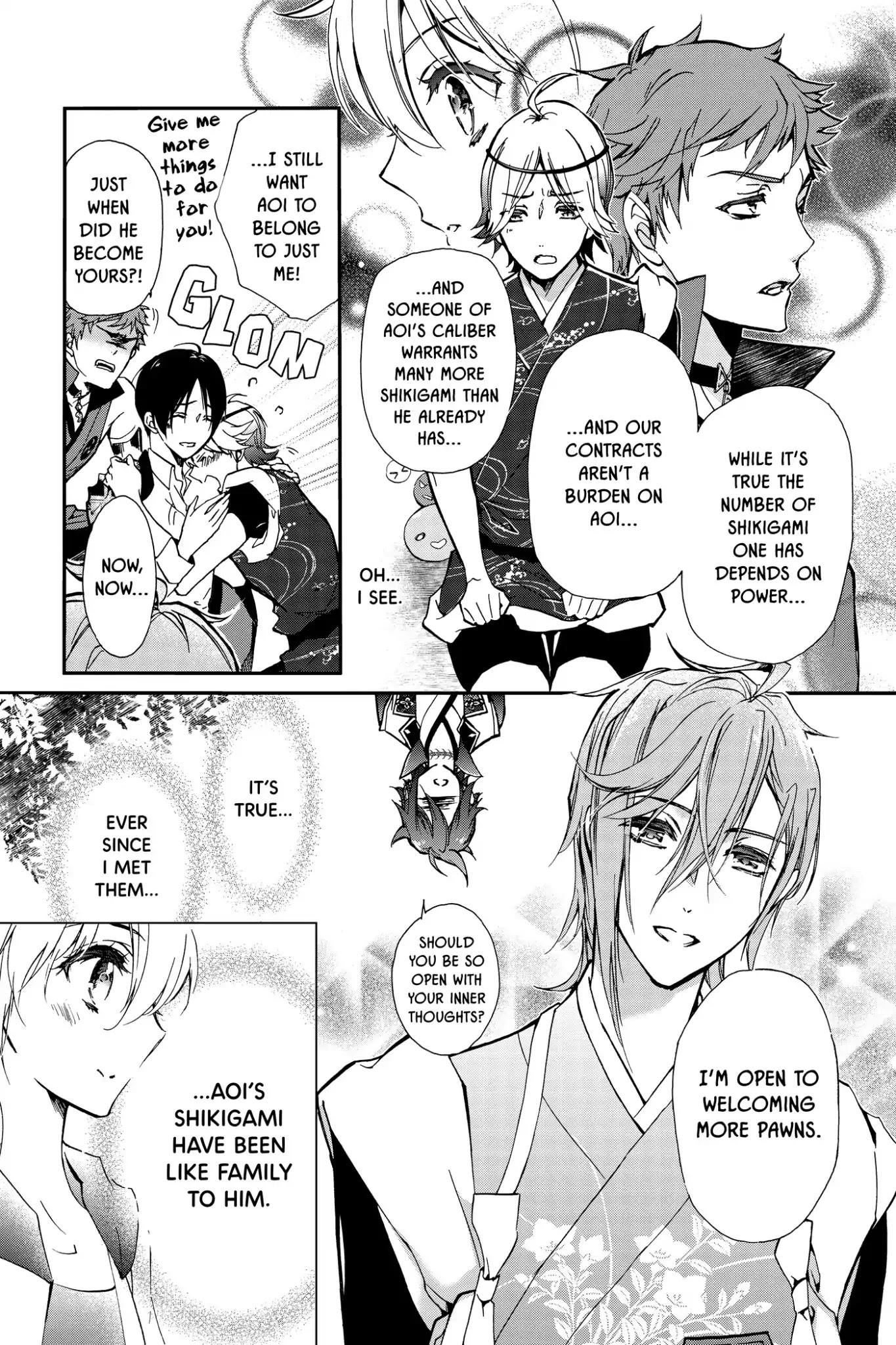 Momochi-san Chi no Ayakashi Ouji Chapter 39 page 13 - Chapter 39