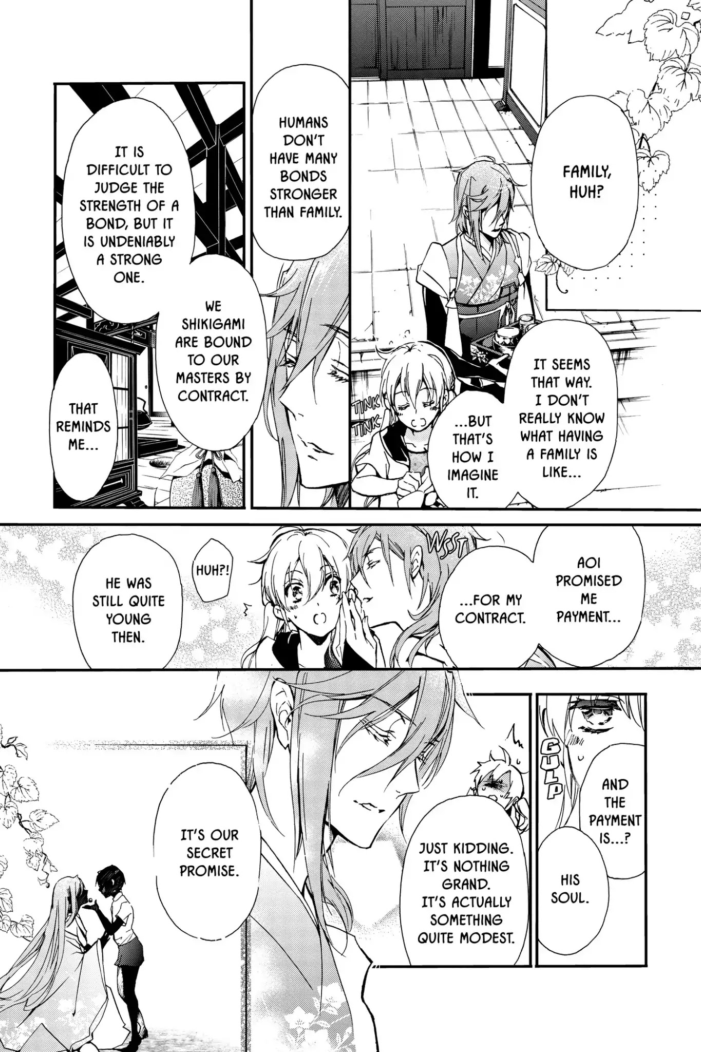 Momochi-san Chi no Ayakashi Ouji Chapter 39 page 14 - Chapter 39