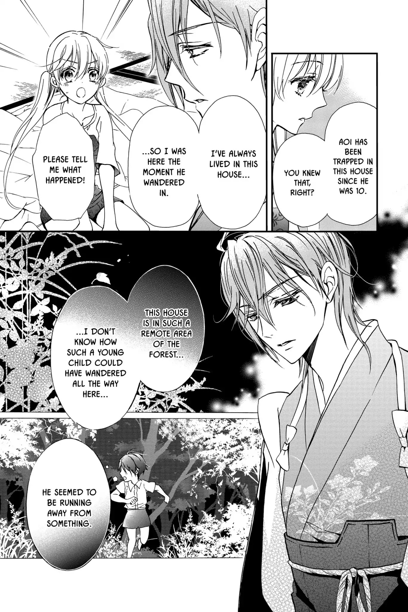 Momochi-san Chi no Ayakashi Ouji Chapter 4 page 16 - Chapter 4: Mystery House
