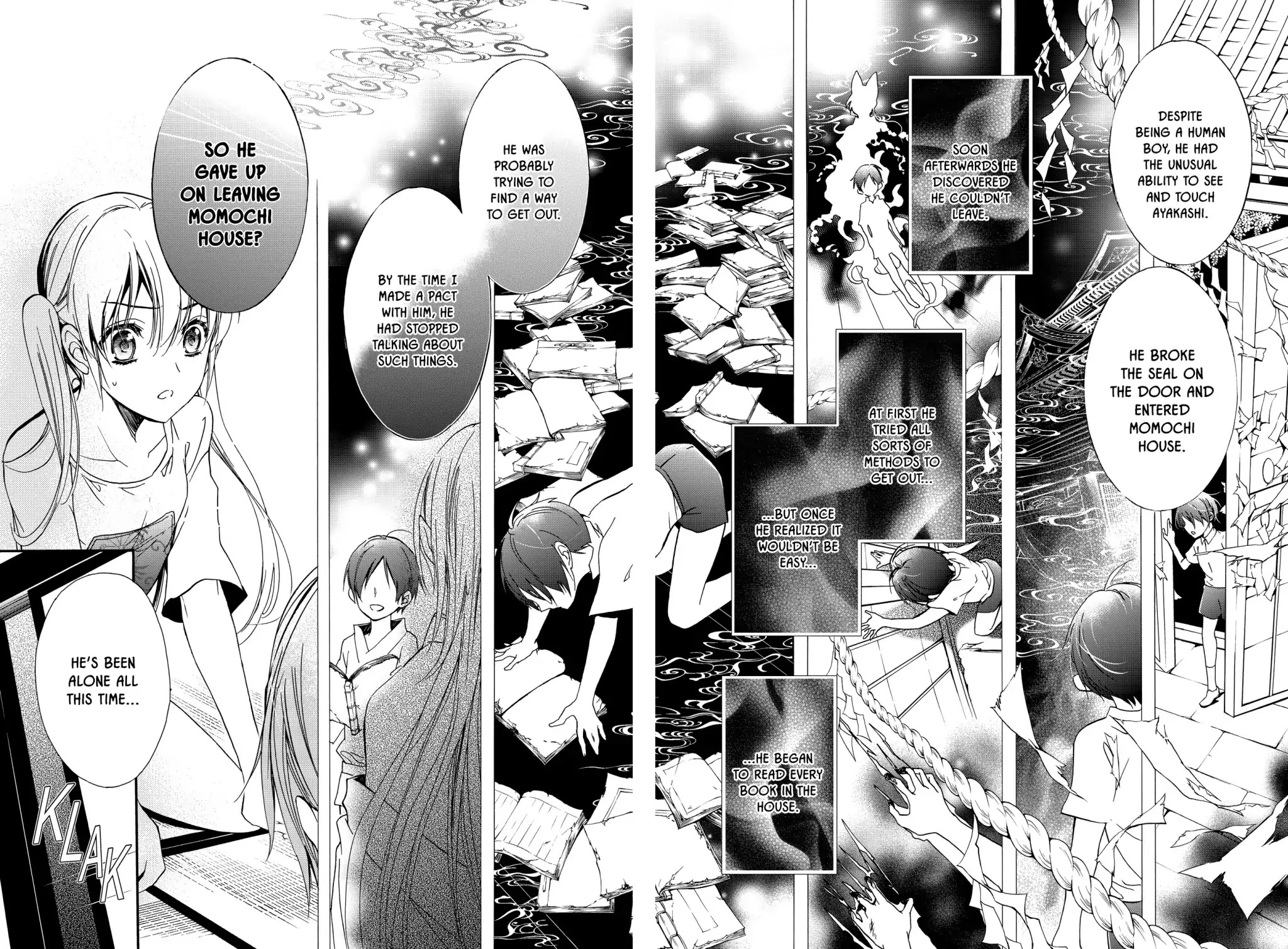 Momochi-san Chi no Ayakashi Ouji Chapter 4 page 17 - Chapter 4: Mystery House