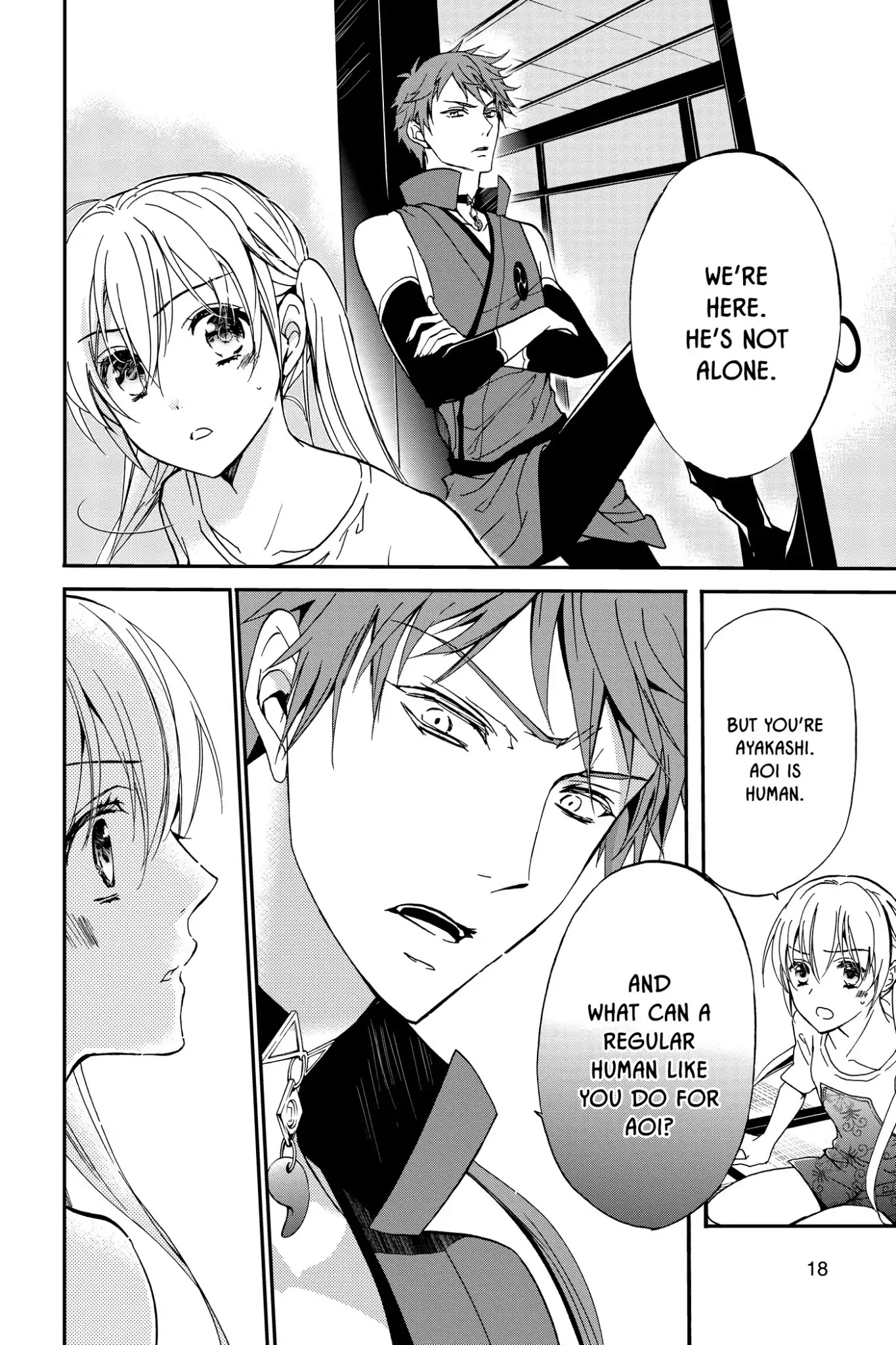 Momochi-san Chi no Ayakashi Ouji Chapter 4 page 18 - Chapter 4: Mystery House