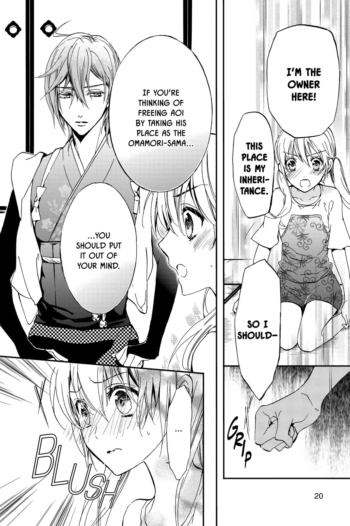 Momochi-san Chi no Ayakashi Ouji Chapter 4 page 20 - Chapter 4: Mystery House