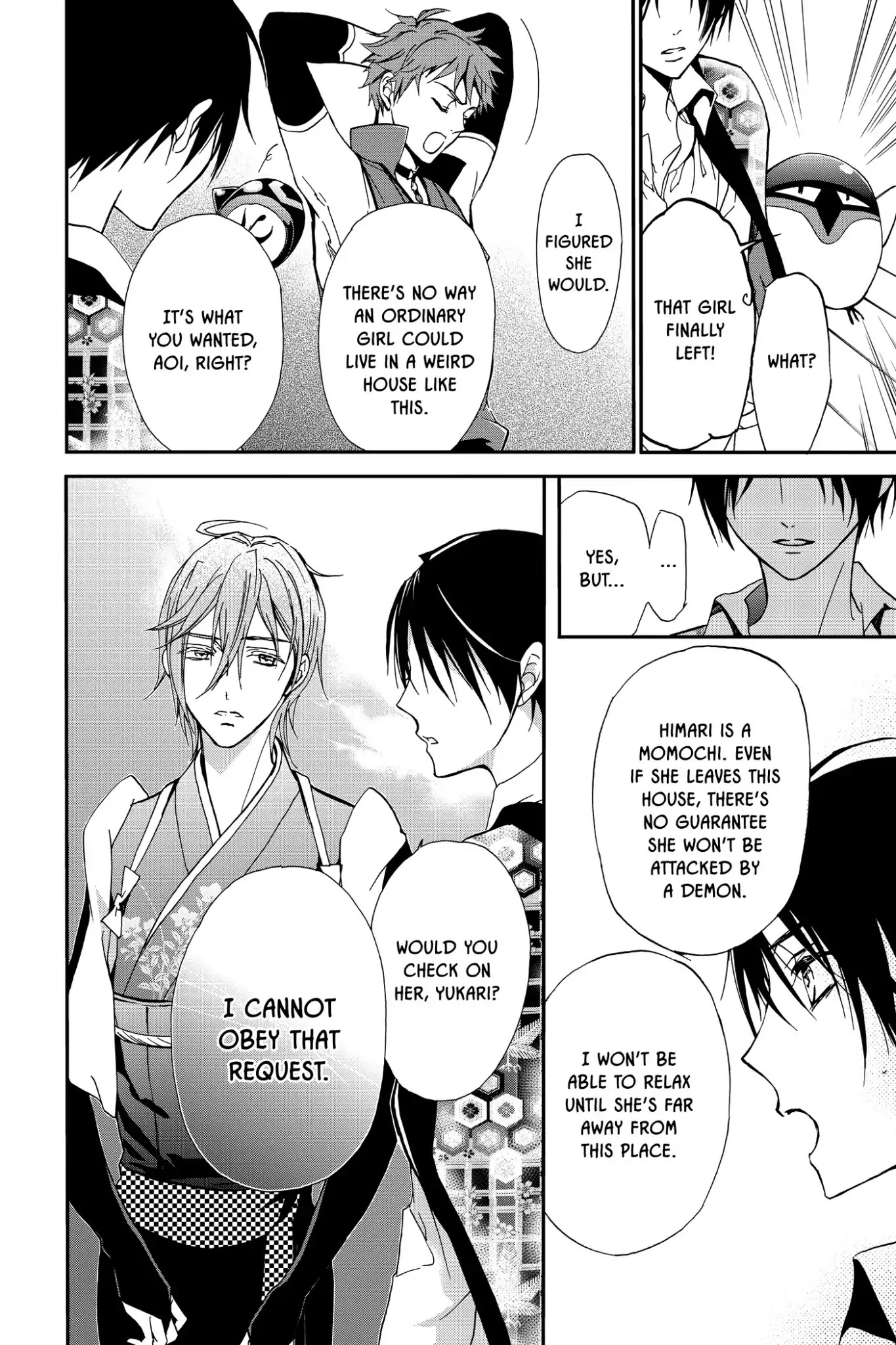 Momochi-san Chi no Ayakashi Ouji Chapter 4 page 24 - Chapter 4: Mystery House