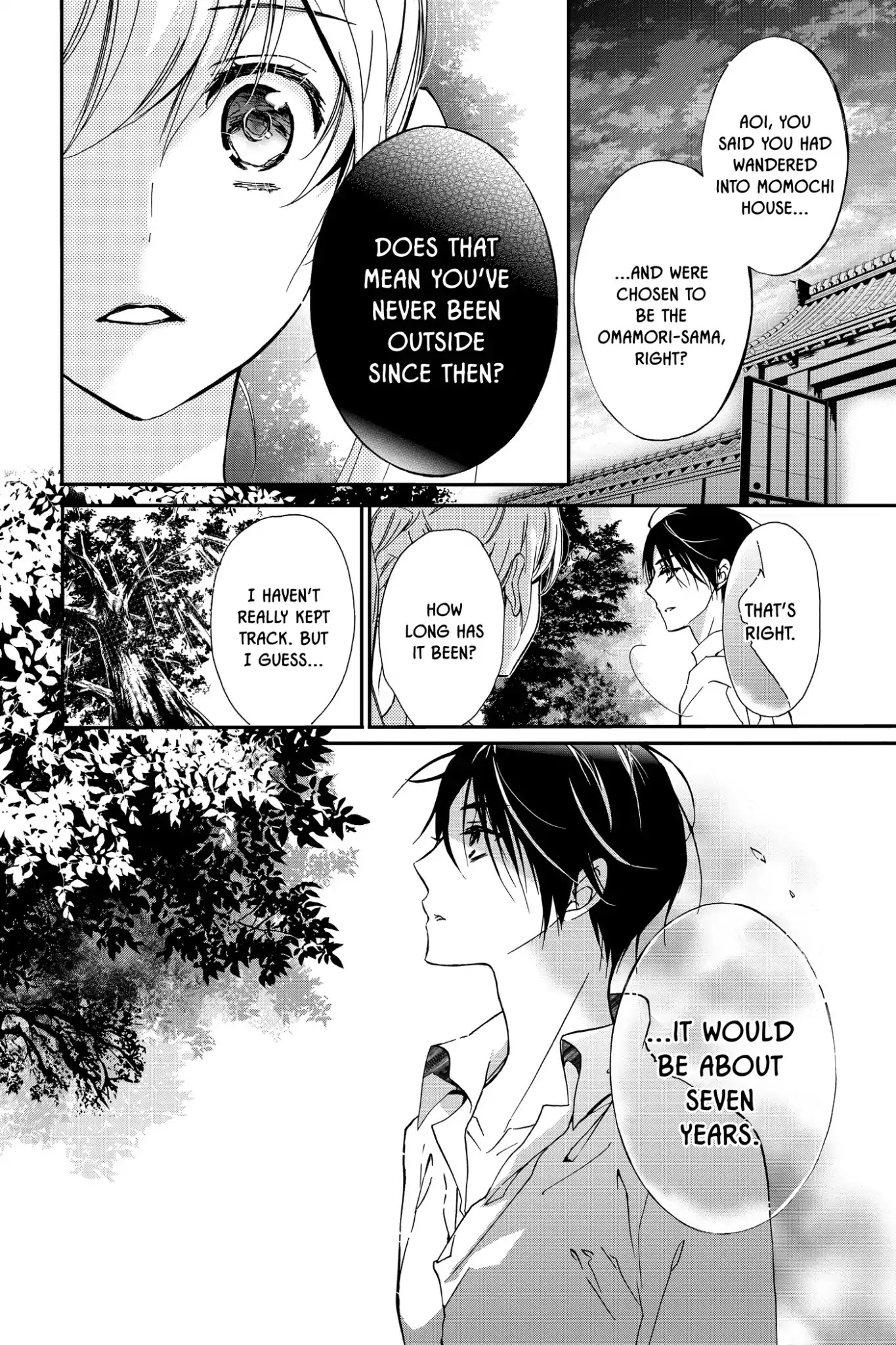 Momochi-san Chi no Ayakashi Ouji Chapter 4 page 9 - Chapter 4: Mystery House