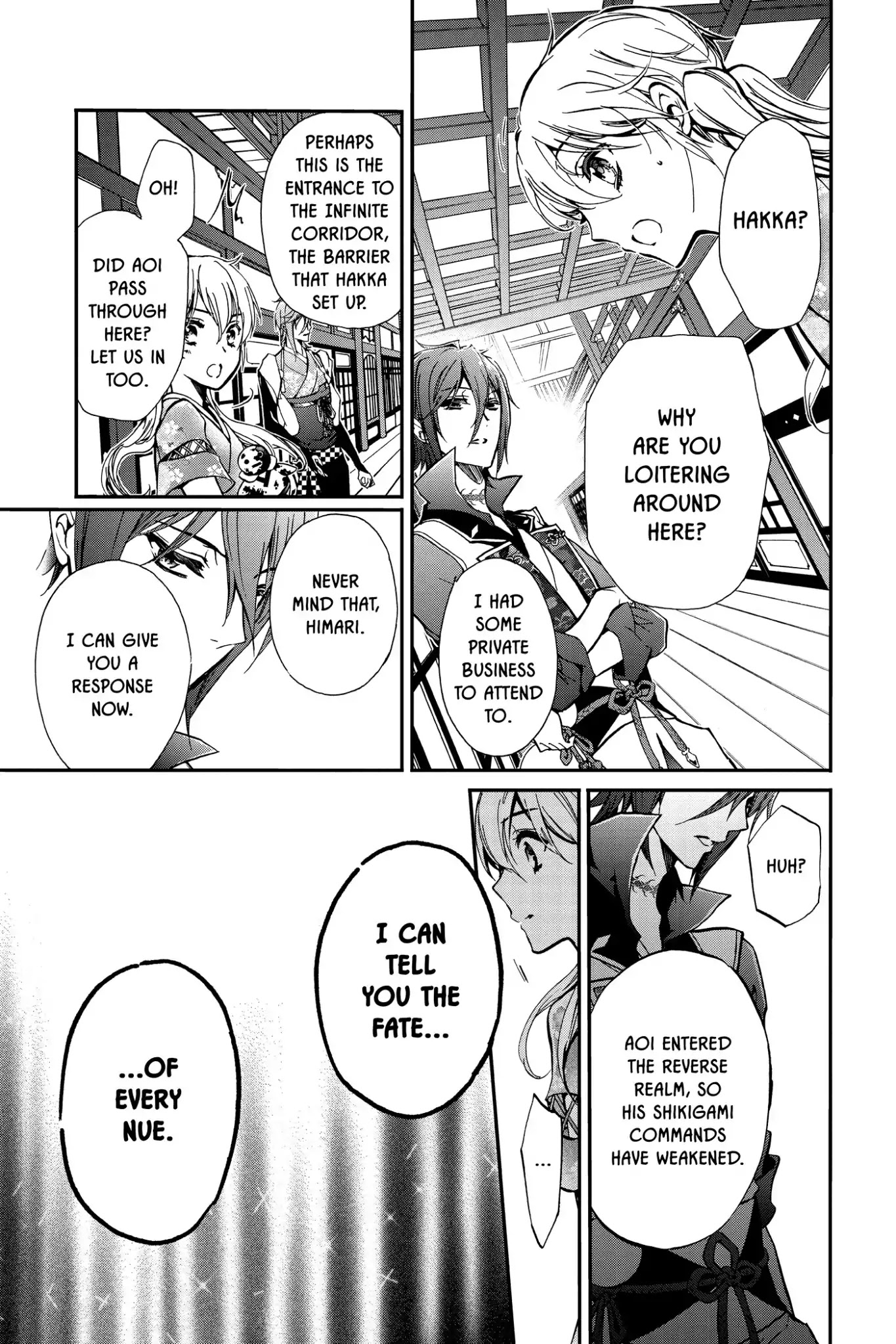 Momochi-san Chi no Ayakashi Ouji Chapter 40 page 25 - Chapter 40