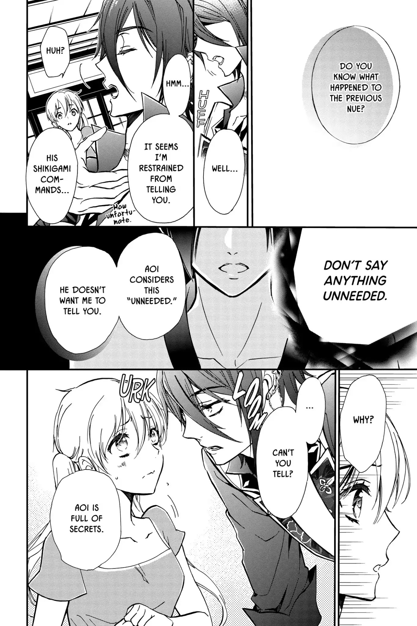 Momochi-san Chi no Ayakashi Ouji Chapter 40 page 4 - Chapter 40