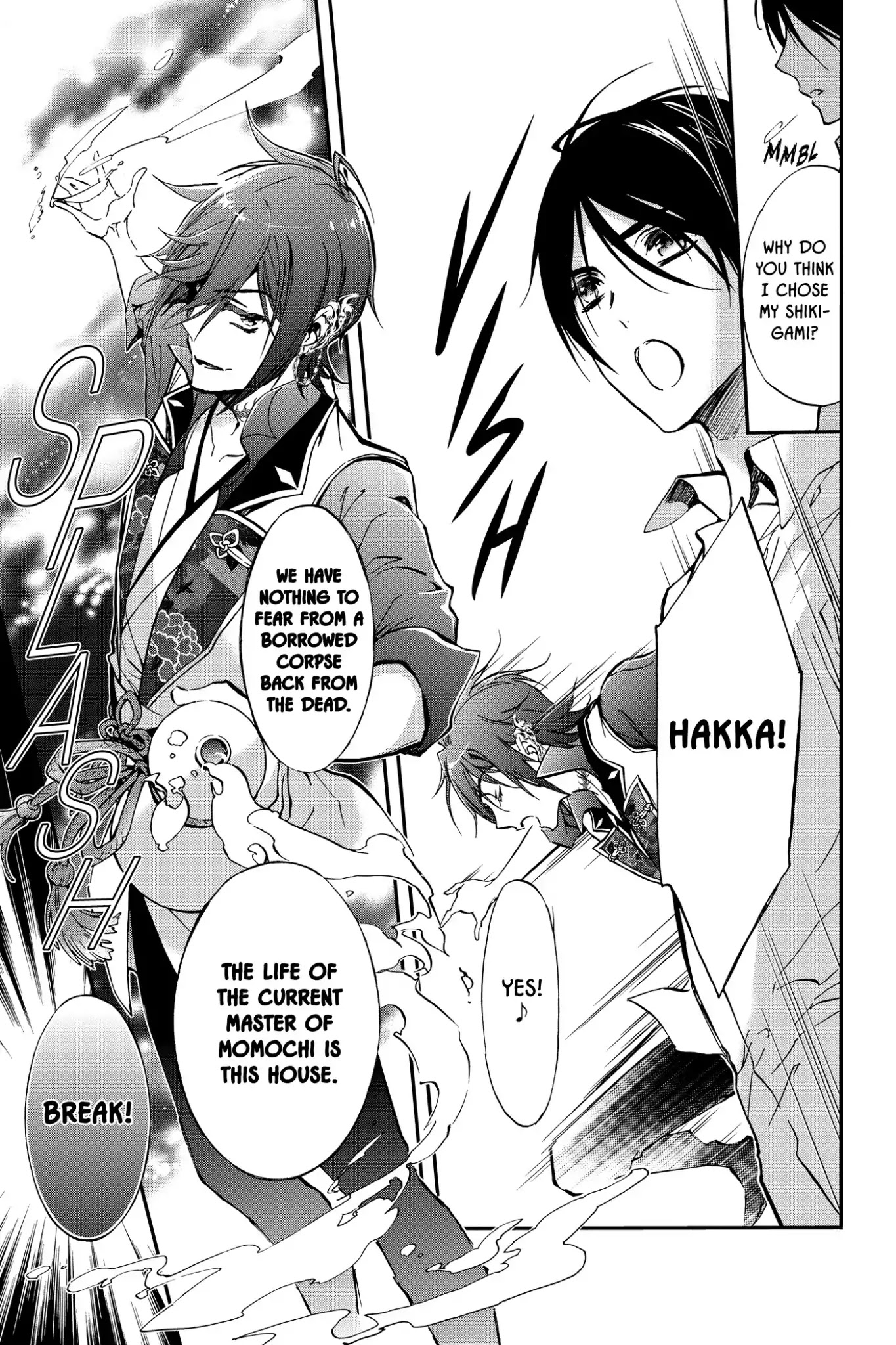 Momochi-san Chi no Ayakashi Ouji Chapter 41 page 24 - Chapter 41