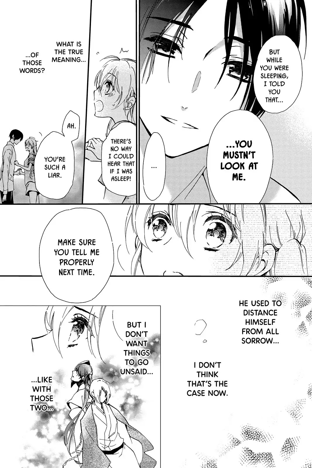 Momochi-san Chi no Ayakashi Ouji Chapter 43 page 31 - Chapter 43: The Pain of Parting with Loved Ones: Welcoming Fire