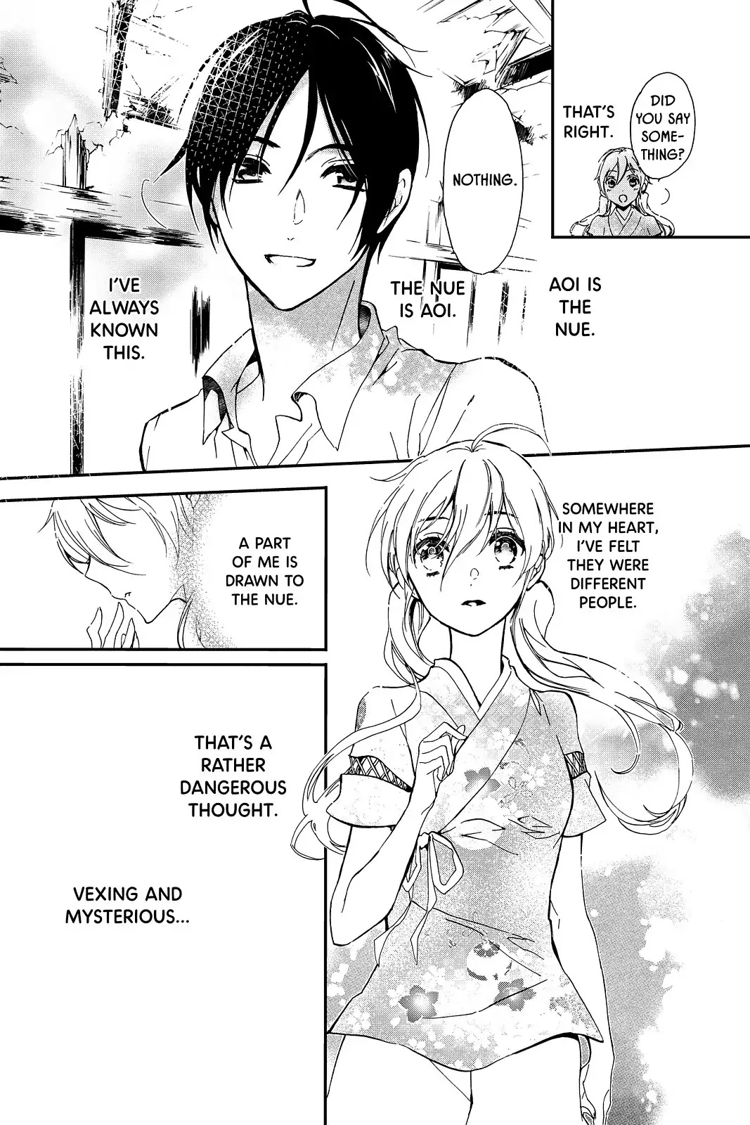 Momochi-san Chi no Ayakashi Ouji Chapter 43 page 36 - Chapter 43: The Pain of Parting with Loved Ones: Welcoming Fire