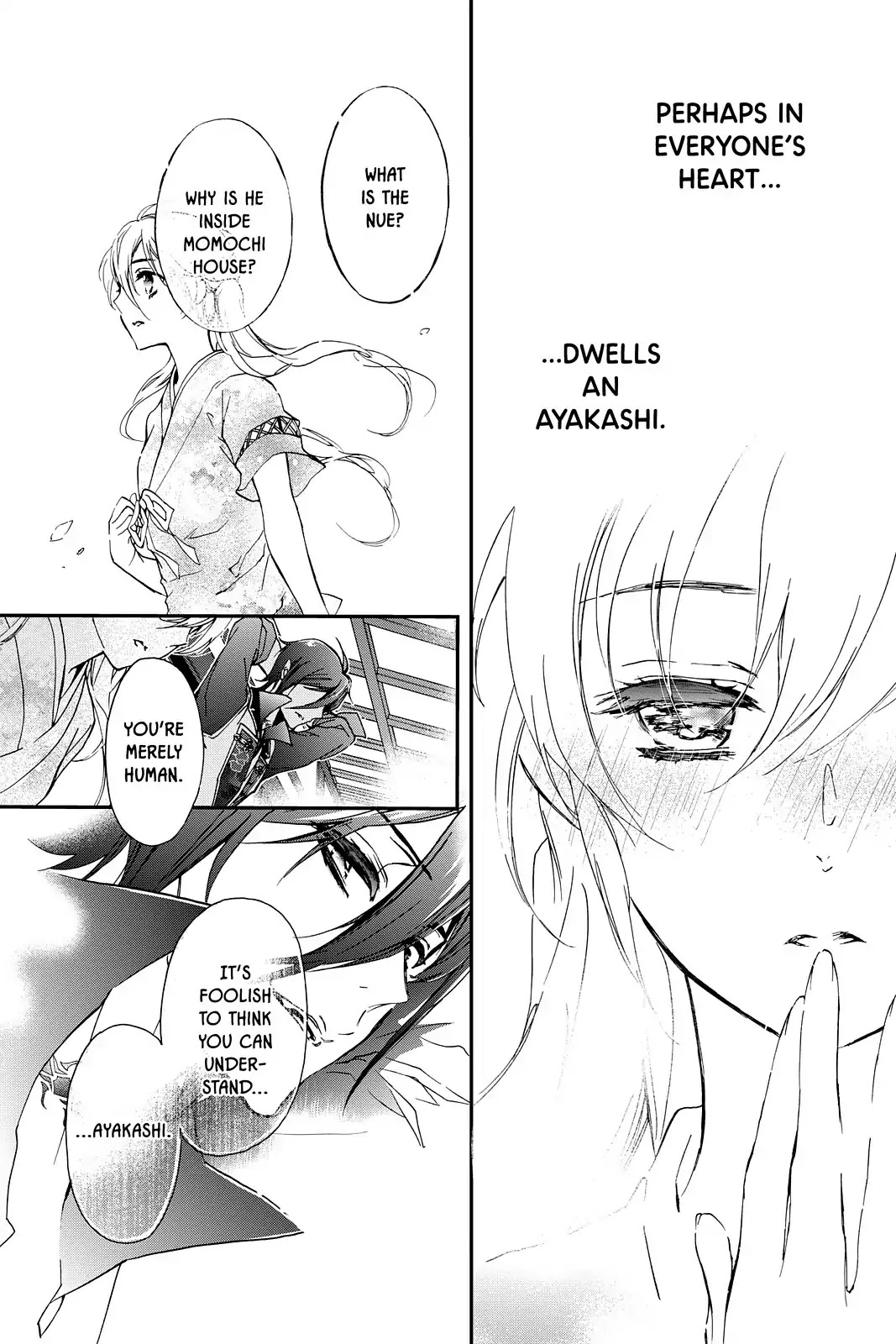 Momochi-san Chi no Ayakashi Ouji Chapter 43 page 37 - Chapter 43: The Pain of Parting with Loved Ones: Welcoming Fire