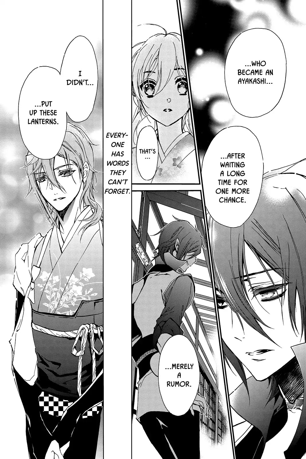 Momochi-san Chi no Ayakashi Ouji Chapter 43 page 39 - Chapter 43: The Pain of Parting with Loved Ones: Welcoming Fire