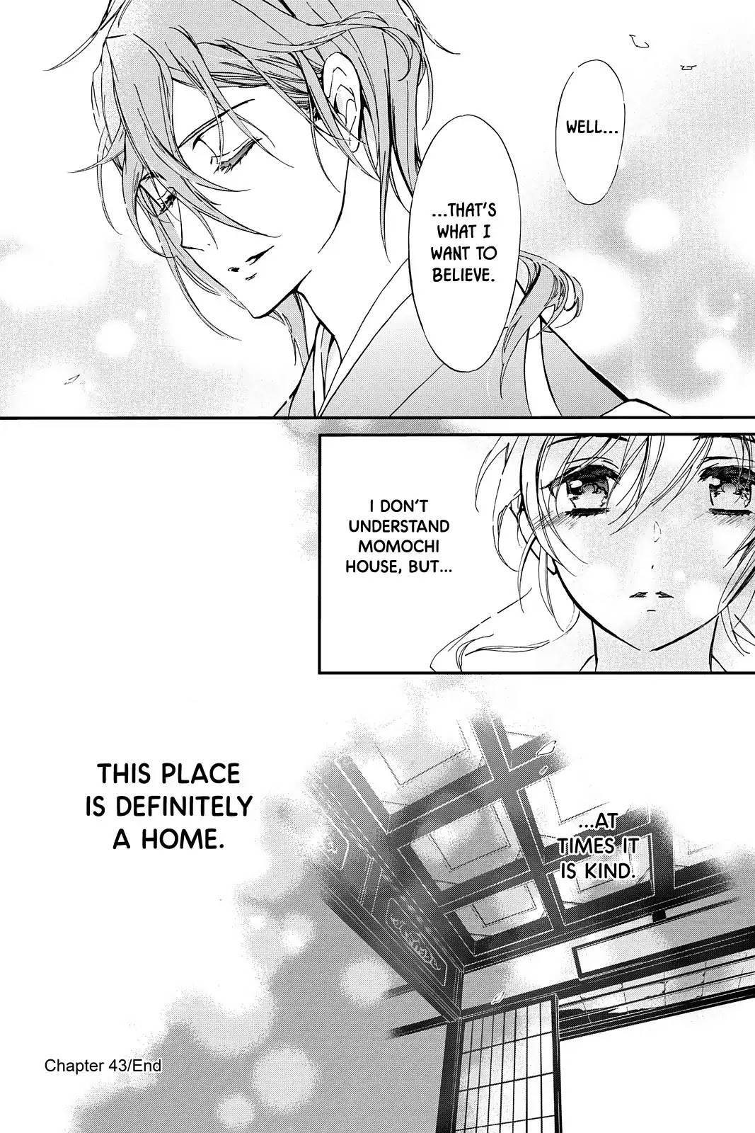 Momochi-san Chi no Ayakashi Ouji Chapter 43 page 42 - Chapter 43: The Pain of Parting with Loved Ones: Welcoming Fire
