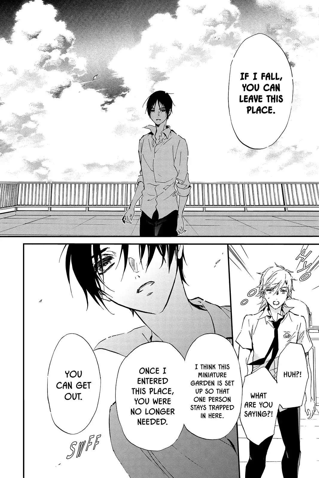 Momochi-san Chi no Ayakashi Ouji Chapter 45 page 14 - Chapter 45: Crashing Summer