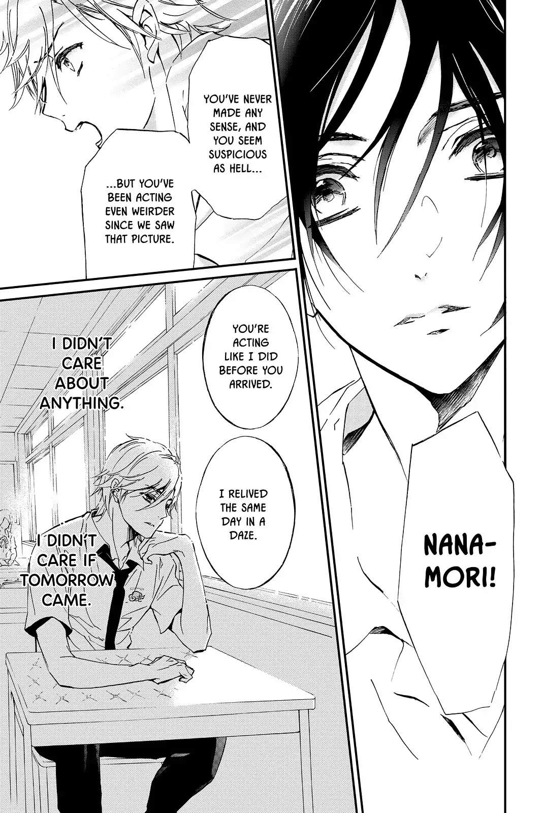 Momochi-san Chi no Ayakashi Ouji Chapter 45 page 17 - Chapter 45: Crashing Summer