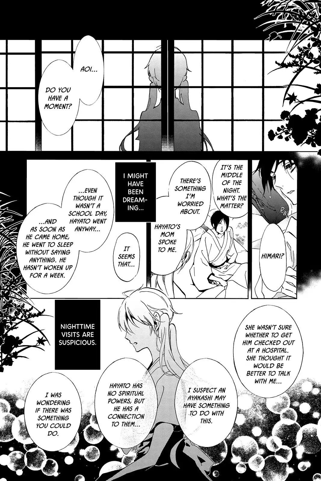 Momochi-san Chi no Ayakashi Ouji Chapter 45 page 3 - Chapter 45: Crashing Summer
