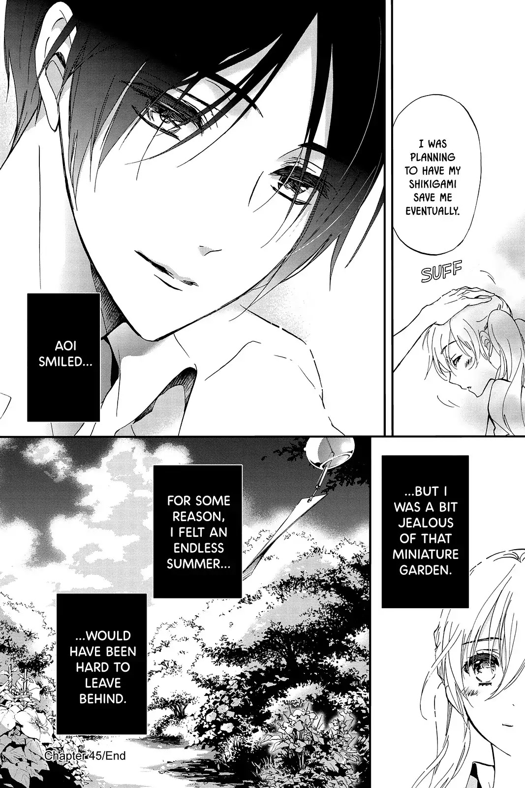 Momochi-san Chi no Ayakashi Ouji Chapter 45 page 35 - Chapter 45: Crashing Summer