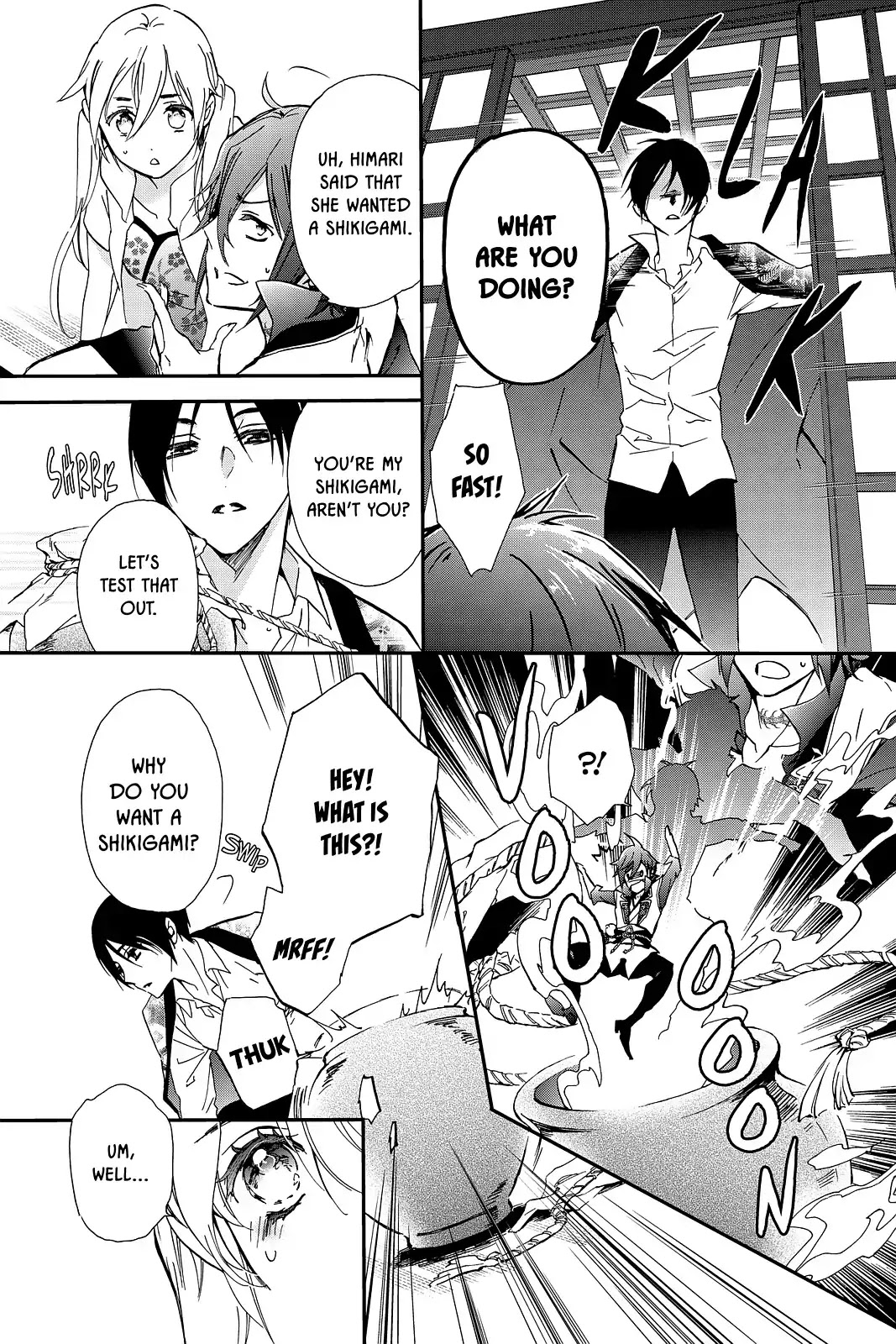 Momochi-san Chi no Ayakashi Ouji Chapter 46 page 16 - Chapter 46: Join Together, Open Wide