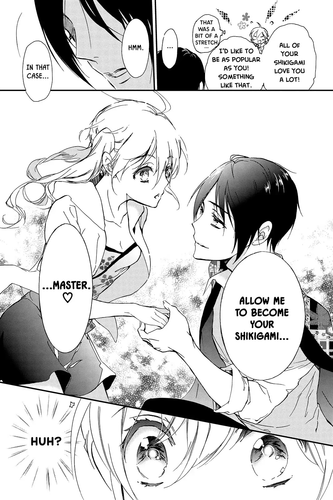 Momochi-san Chi no Ayakashi Ouji Chapter 46 page 17 - Chapter 46: Join Together, Open Wide