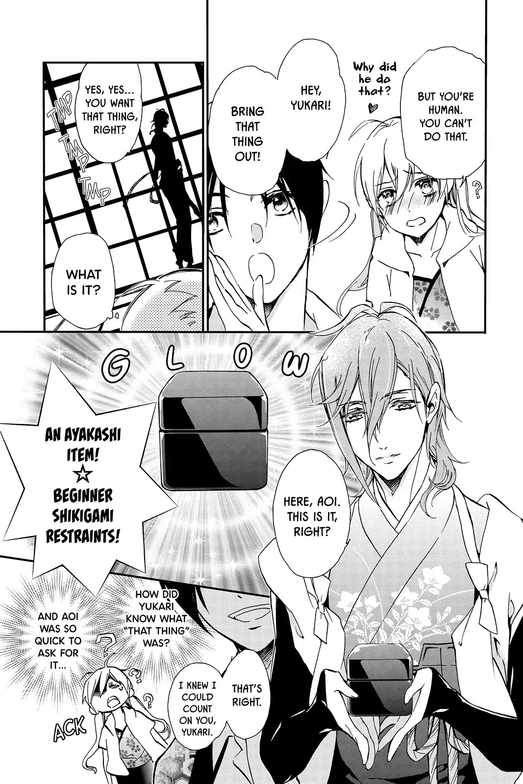 Momochi-san Chi no Ayakashi Ouji Chapter 46 page 18 - Chapter 46: Join Together, Open Wide