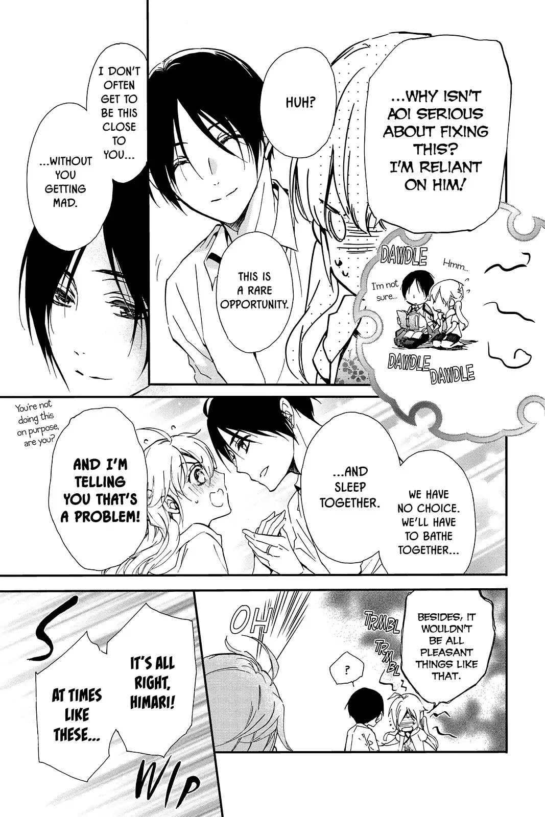 Momochi-san Chi no Ayakashi Ouji Chapter 46 page 24 - Chapter 46: Join Together, Open Wide