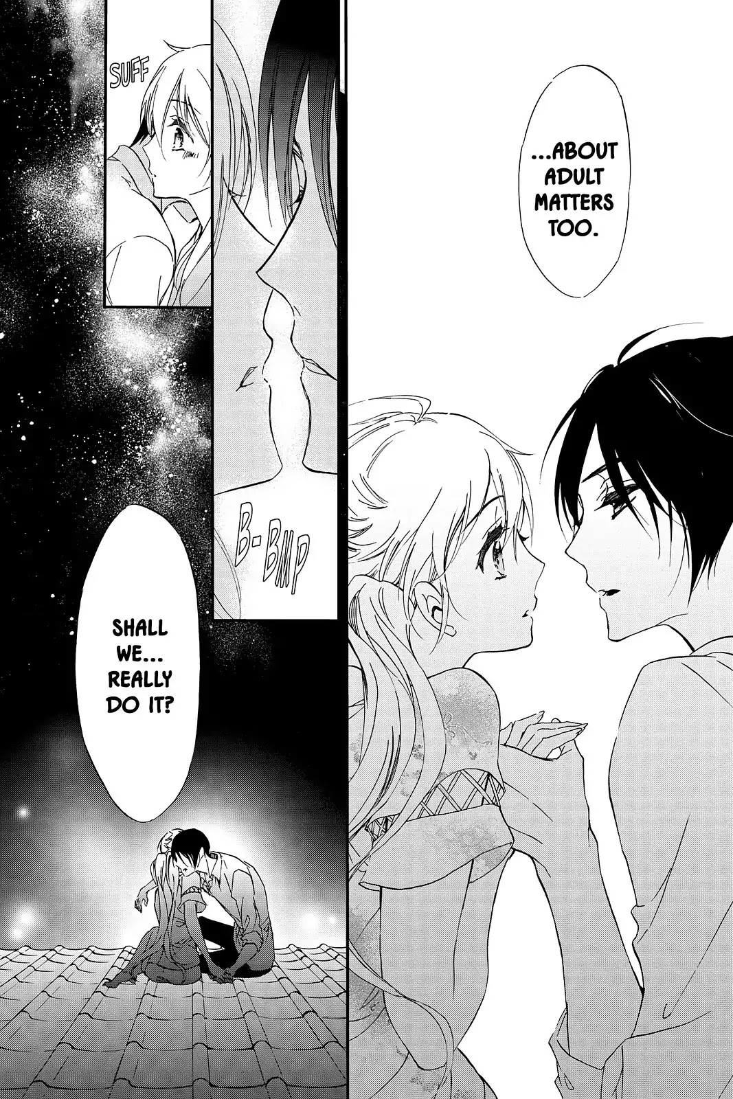 Momochi-san Chi no Ayakashi Ouji Chapter 46 page 29 - Chapter 46: Join Together, Open Wide
