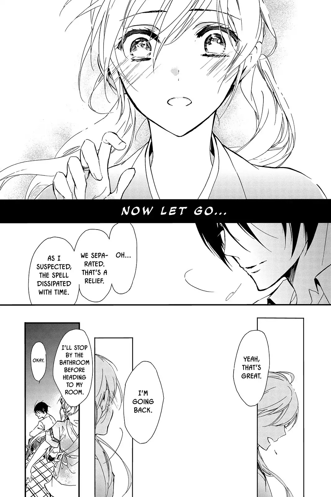 Momochi-san Chi no Ayakashi Ouji Chapter 46 page 35 - Chapter 46: Join Together, Open Wide