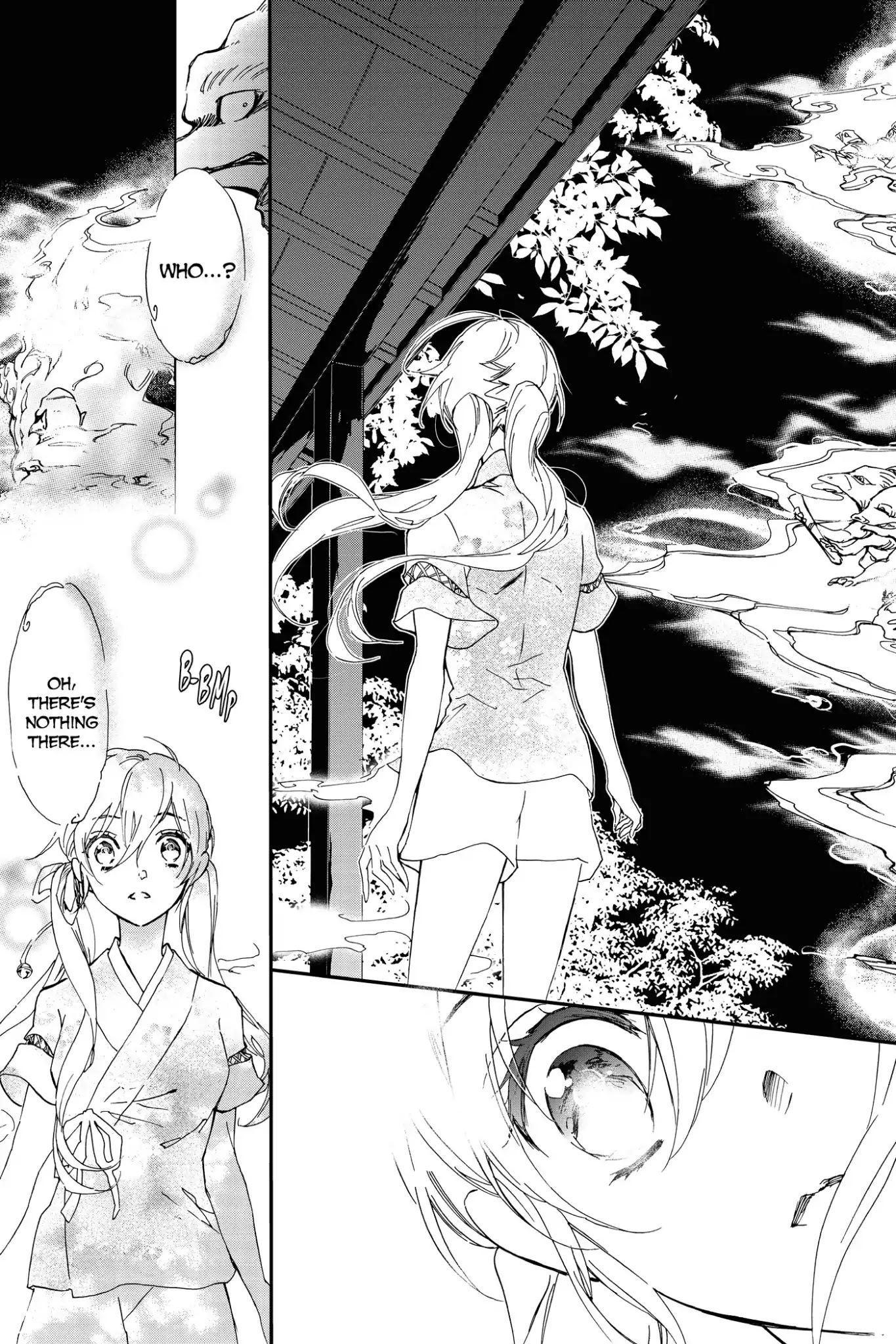 Momochi-san Chi no Ayakashi Ouji Chapter 47 page 21 - Chapter 47: Summer Learning Experience ★ Himari Become a Ghost