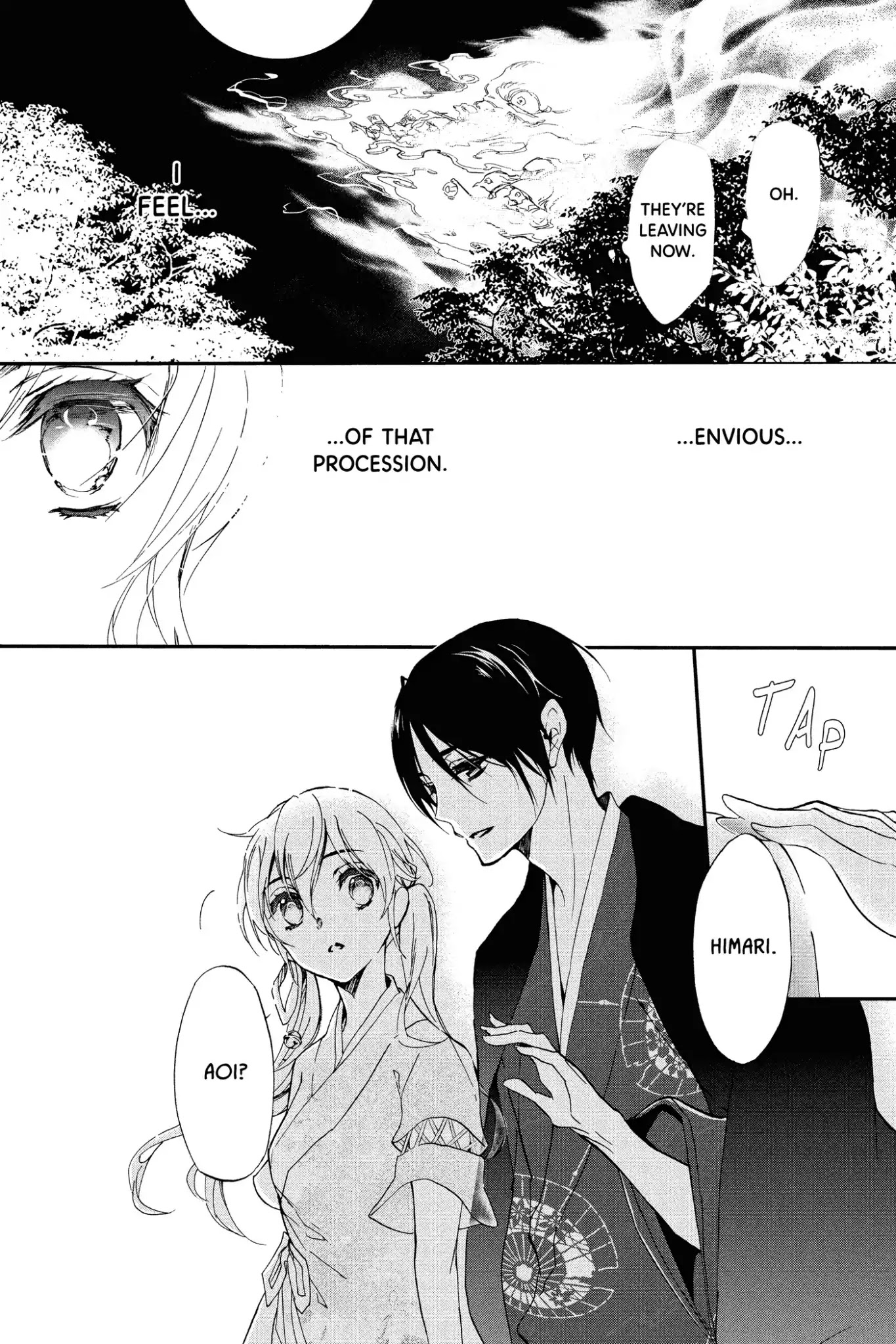 Momochi-san Chi no Ayakashi Ouji Chapter 47 page 22 - Chapter 47: Summer Learning Experience ★ Himari Become a Ghost
