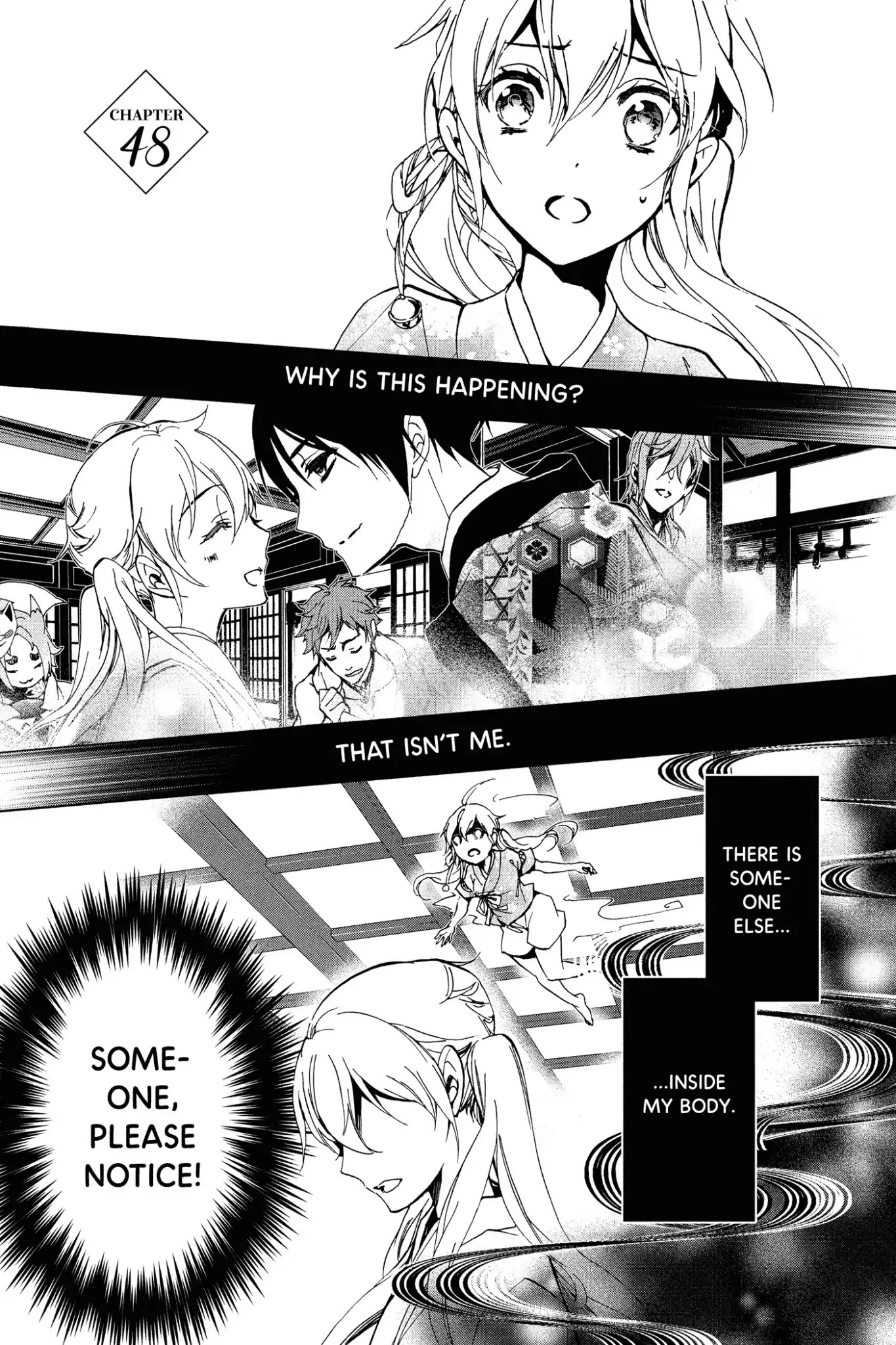 Momochi-san Chi no Ayakashi Ouji Chapter 48 page 1 - Chapter 48: The Place Where I Belong