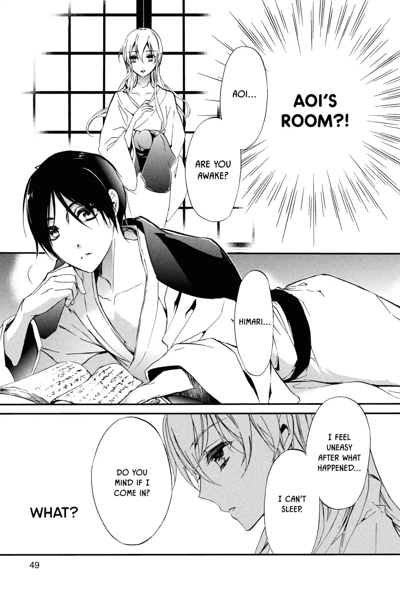Momochi-san Chi no Ayakashi Ouji Chapter 48 page 11 - Chapter 48: The Place Where I Belong