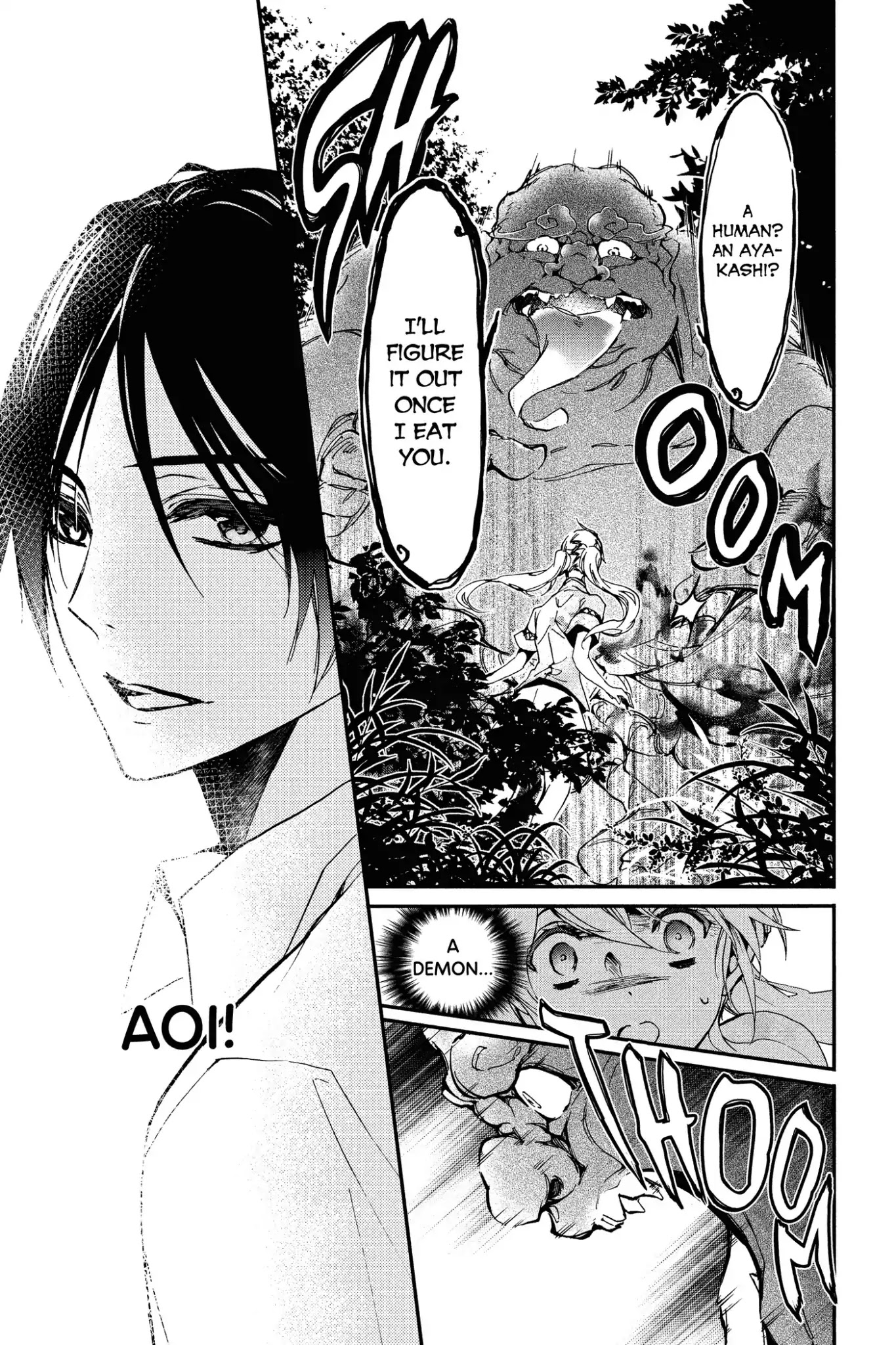 Momochi-san Chi no Ayakashi Ouji Chapter 48 page 21 - Chapter 48: The Place Where I Belong