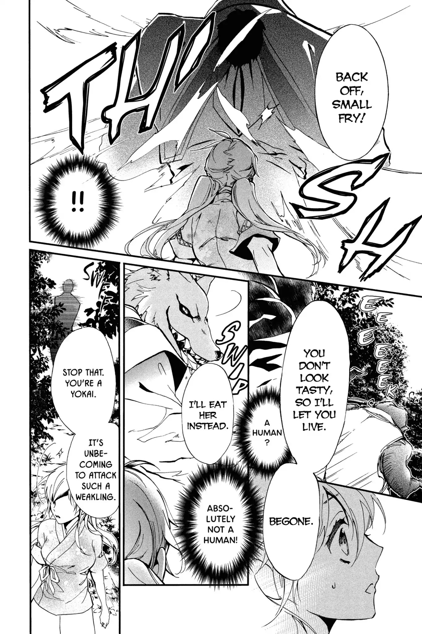Momochi-san Chi no Ayakashi Ouji Chapter 48 page 22 - Chapter 48: The Place Where I Belong