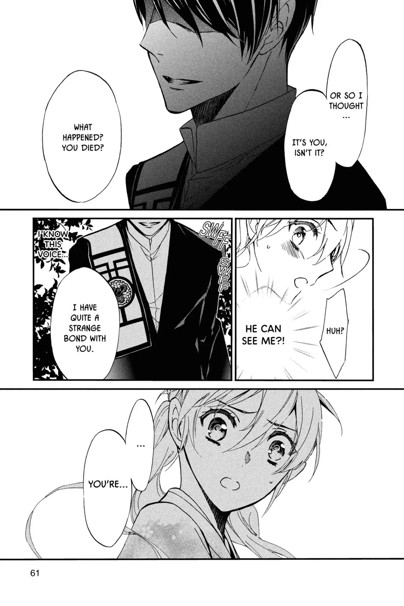 Momochi-san Chi no Ayakashi Ouji Chapter 48 page 23 - Chapter 48: The Place Where I Belong
