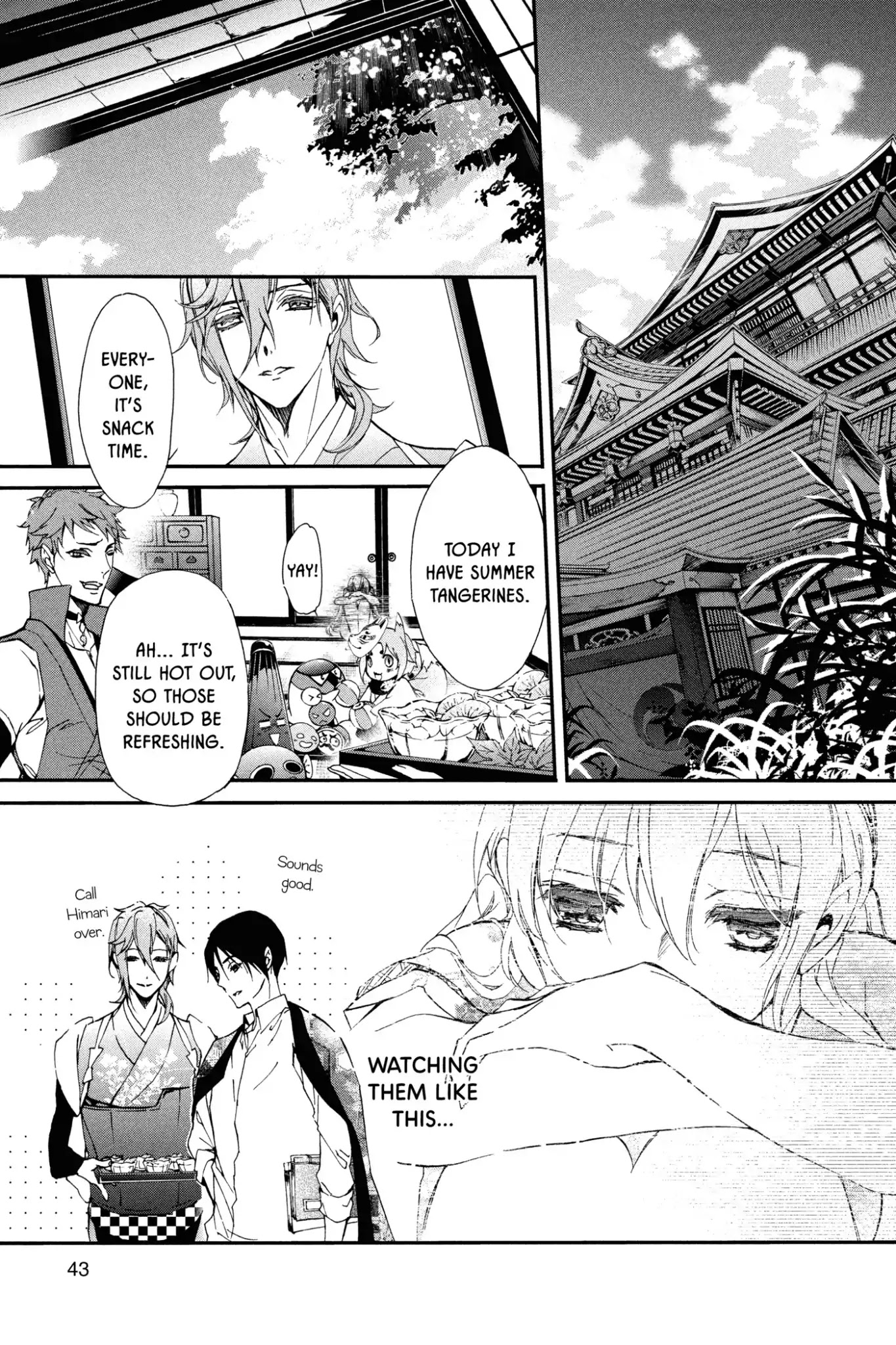 Momochi-san Chi no Ayakashi Ouji Chapter 48 page 5 - Chapter 48: The Place Where I Belong