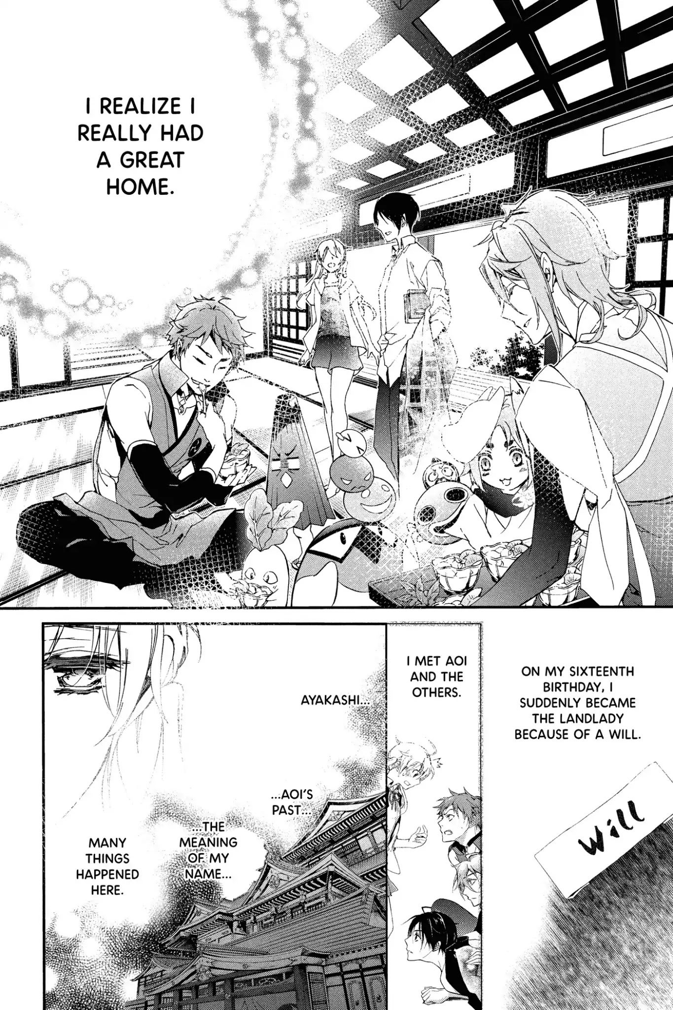 Momochi-san Chi no Ayakashi Ouji Chapter 48 page 6 - Chapter 48: The Place Where I Belong